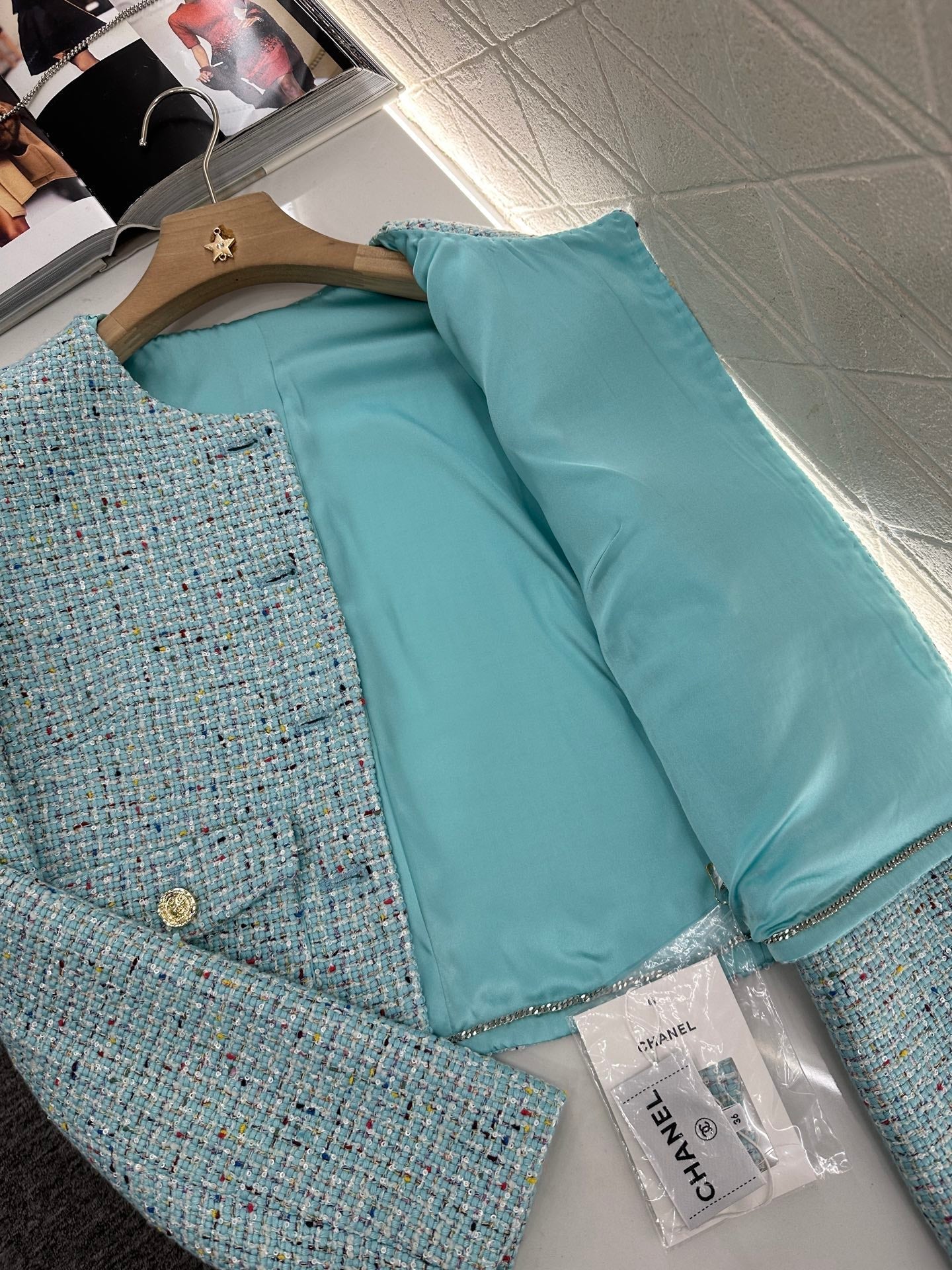 2025 new product Spun colored coat