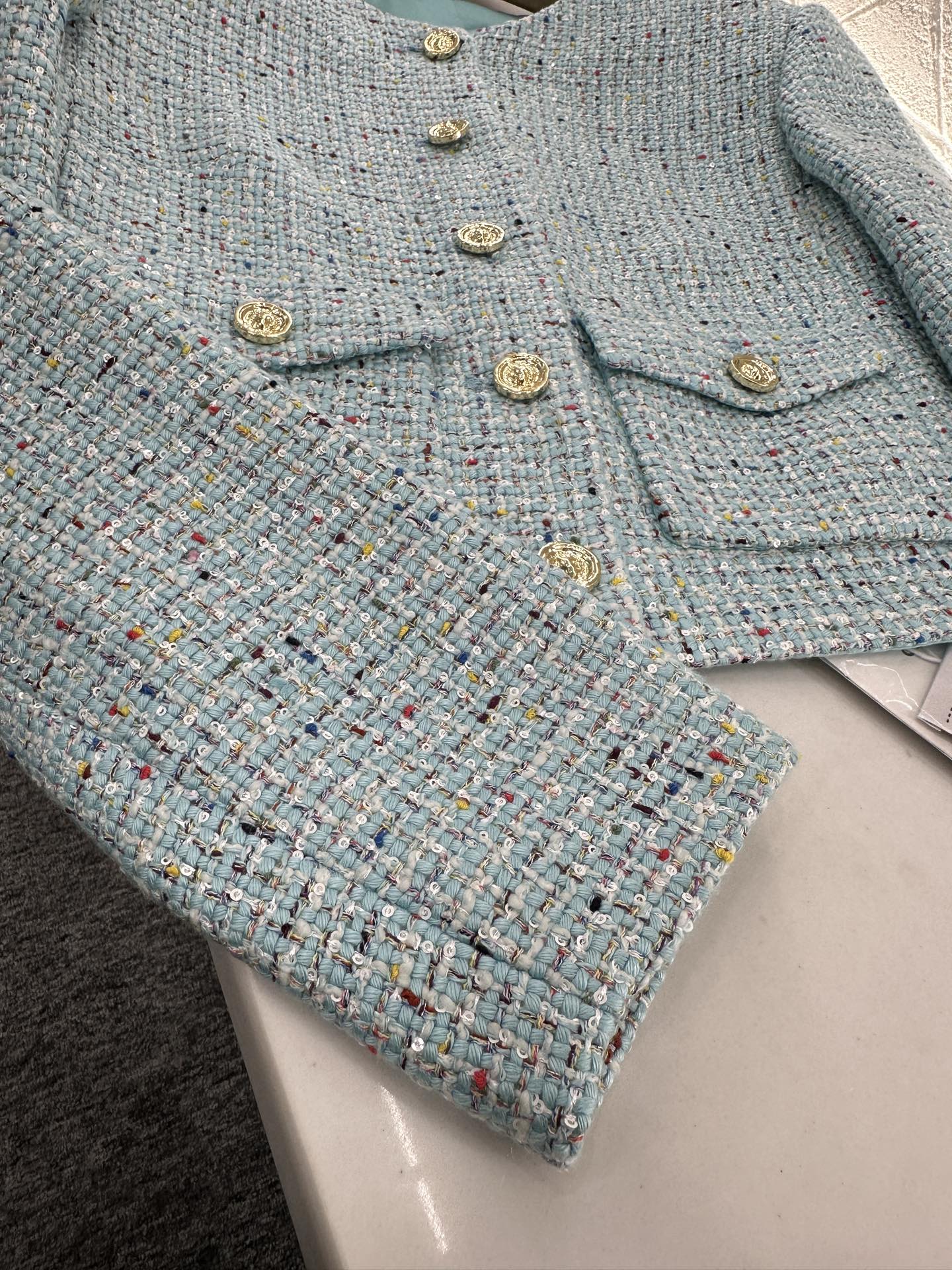 2025 new product Spun colored coat