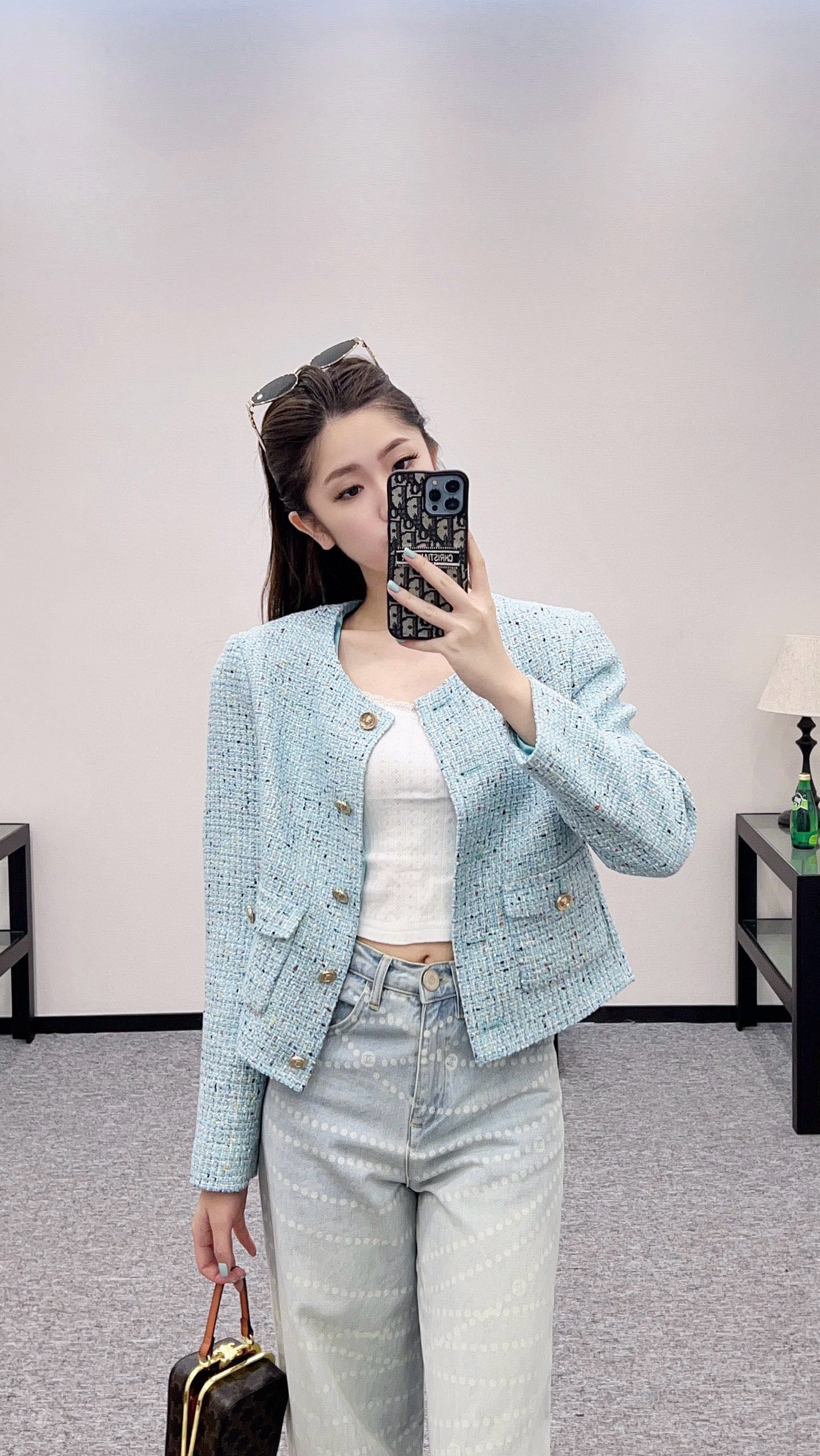 2025 new product Spun colored coat