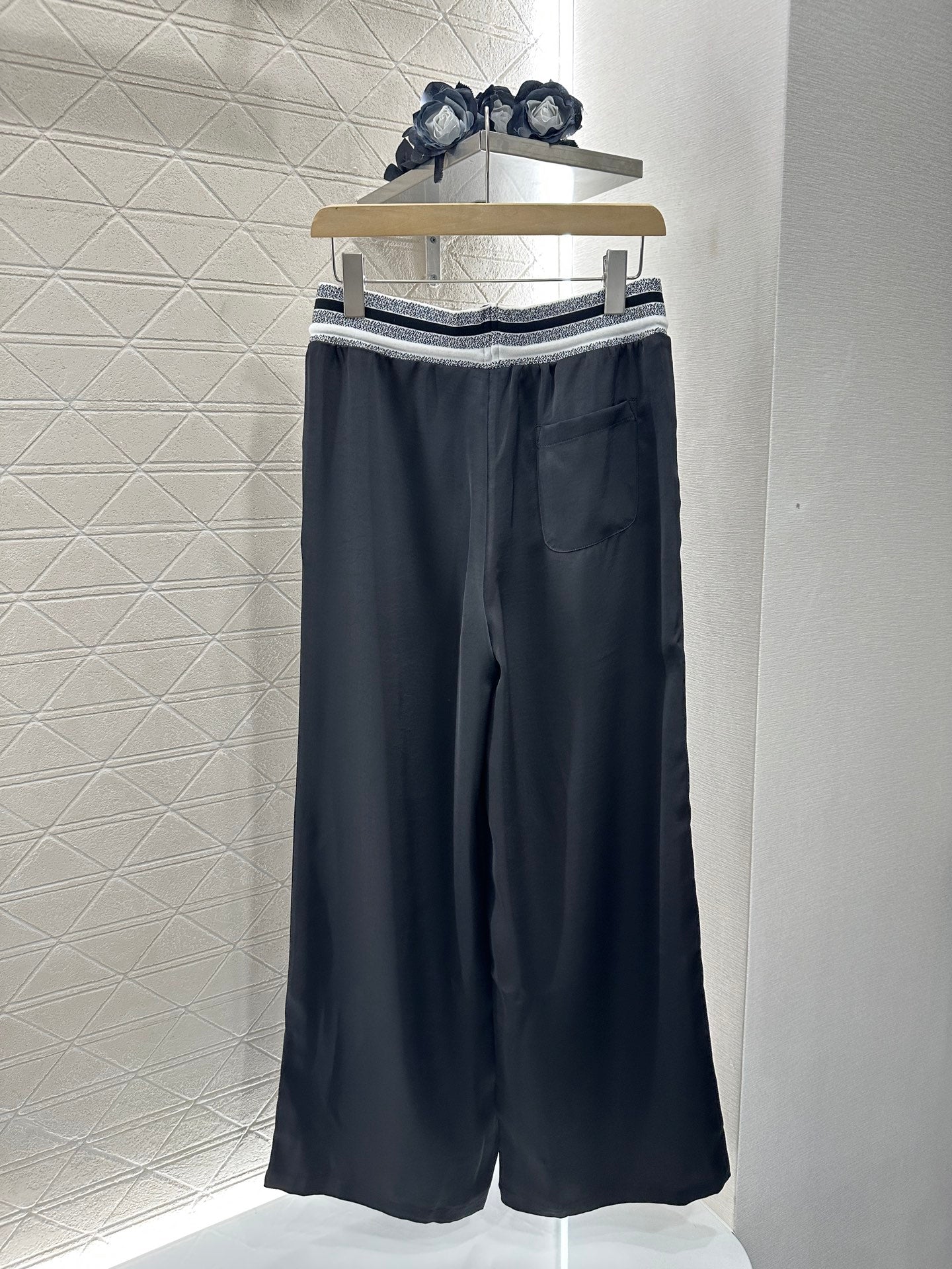 2025 new product Drawstring webbing trousers