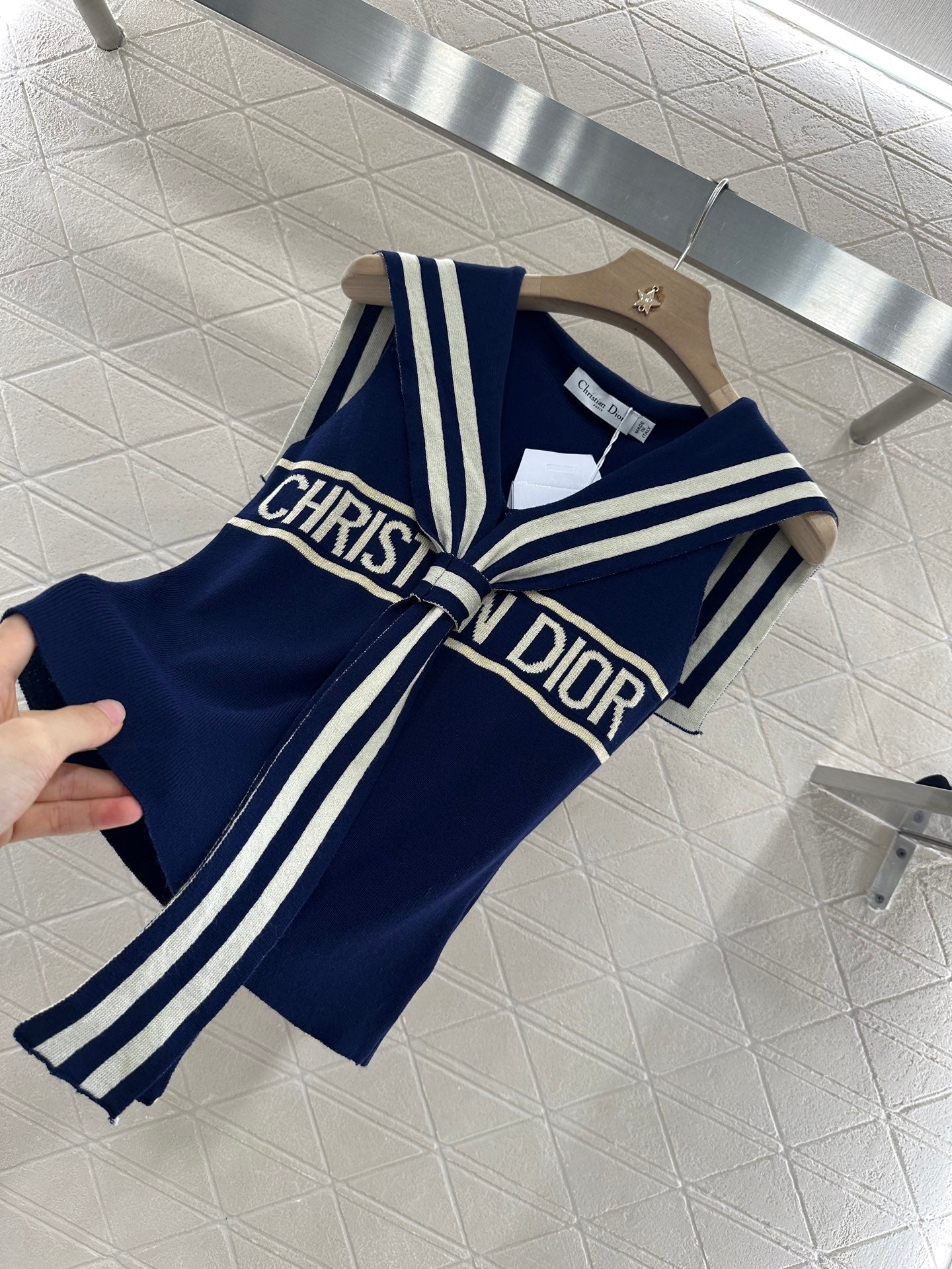 2025 new product Shawl knitted vest