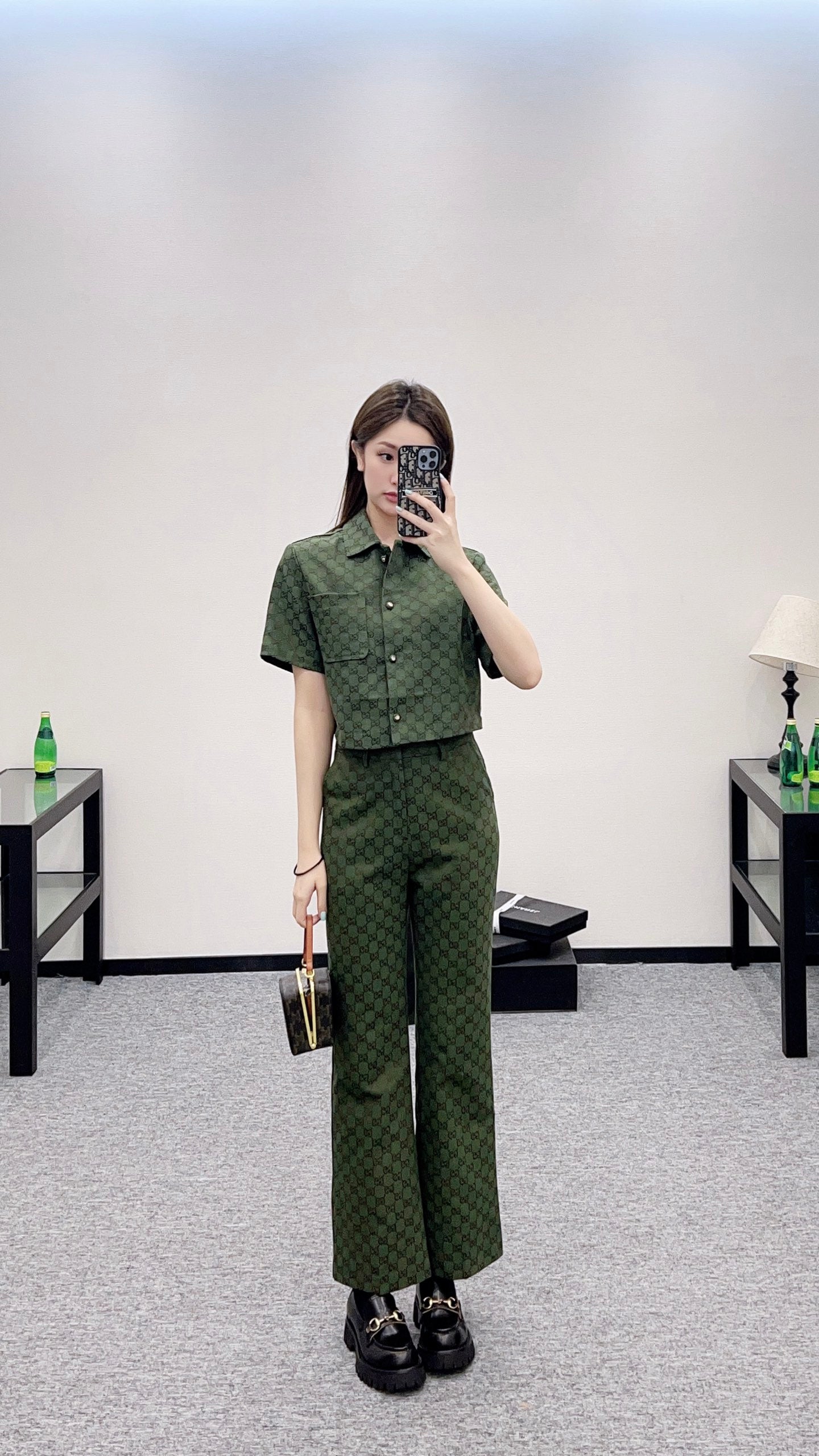 2025 new product Short shirt and trousers set