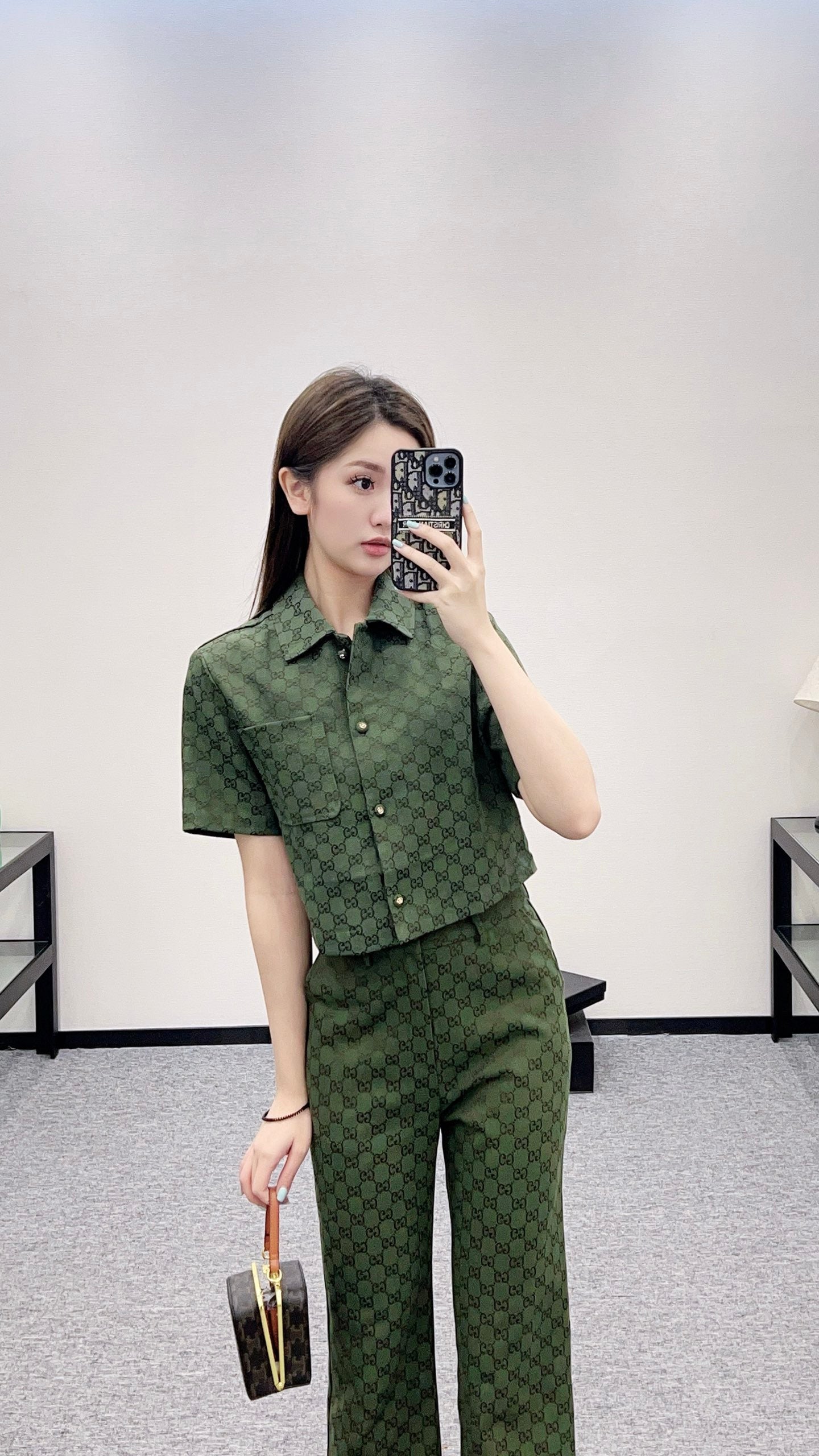 2025 new product Short shirt and trousers set