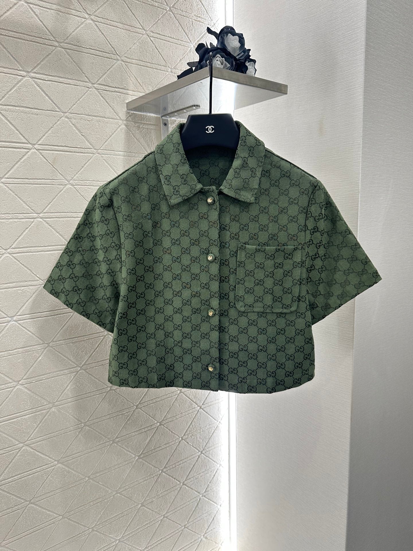 2025 new product Short shirt and trousers set