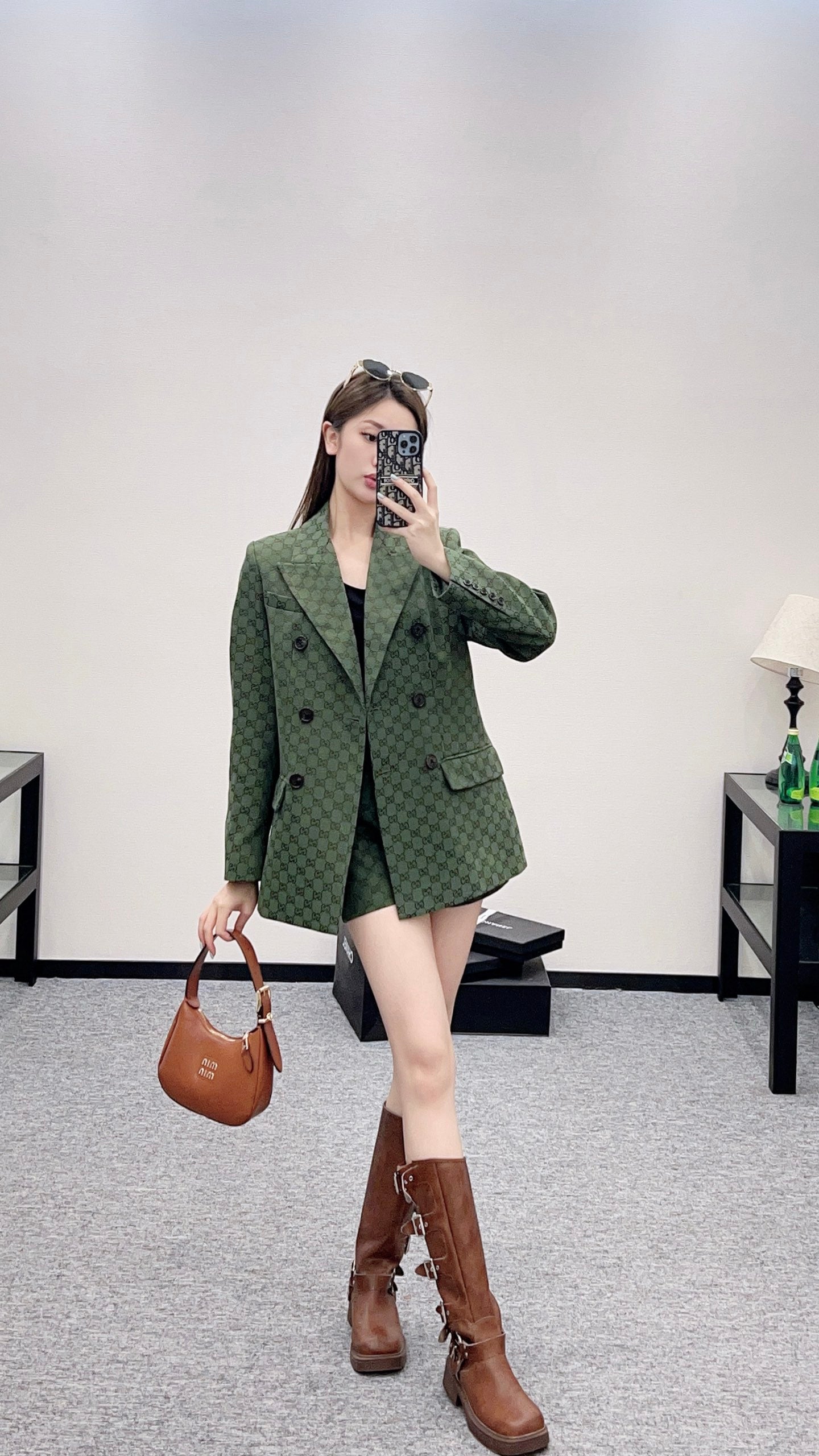 2025 new products Suit jacket and shorts set
