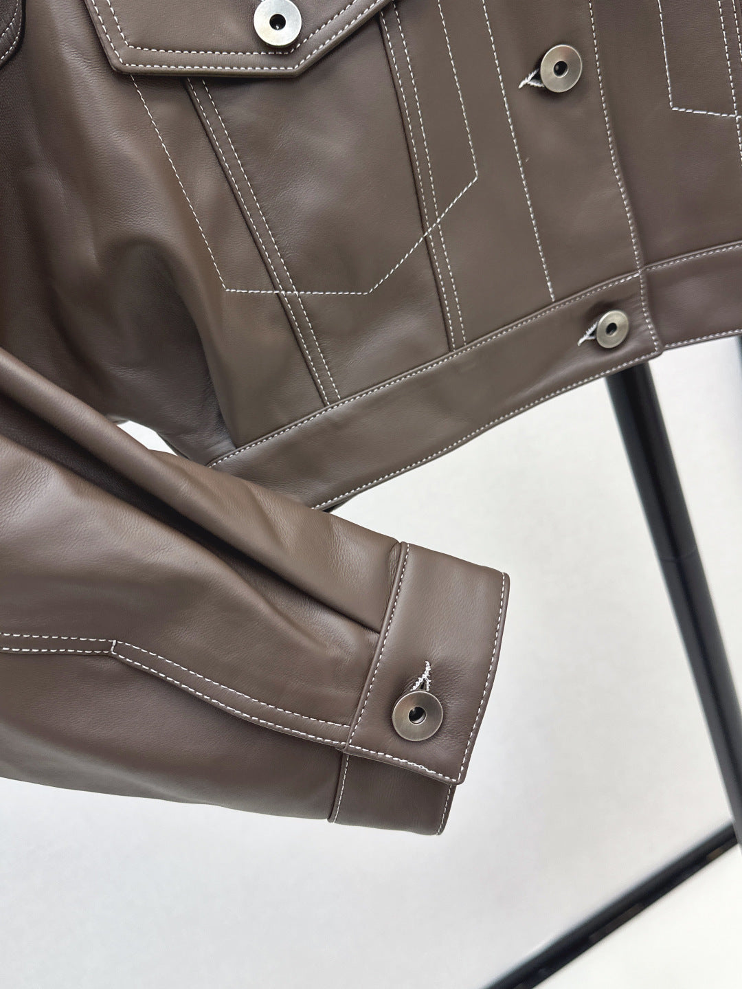 25fw leather jacket