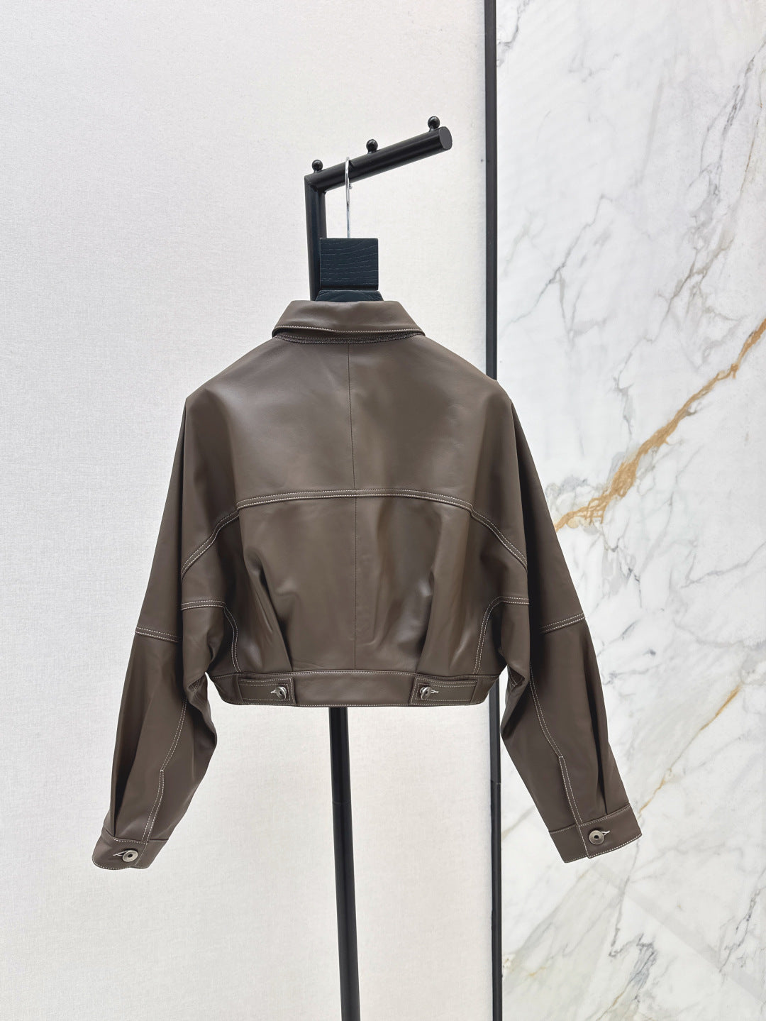 25fw leather jacket