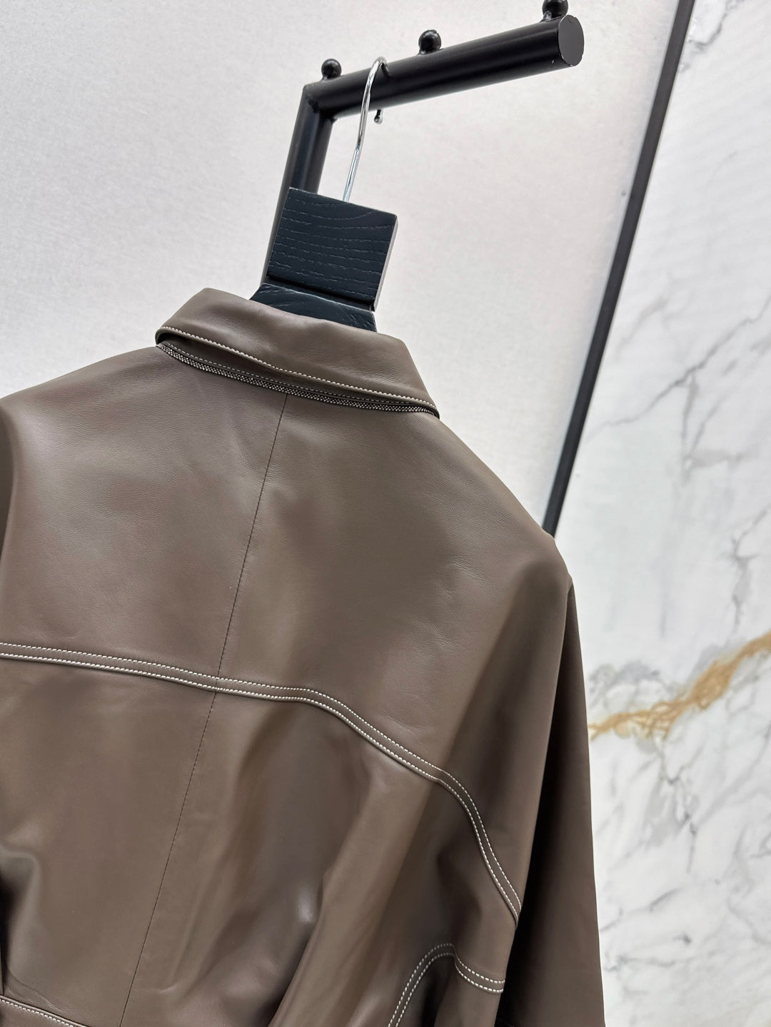 25fw leather jacket