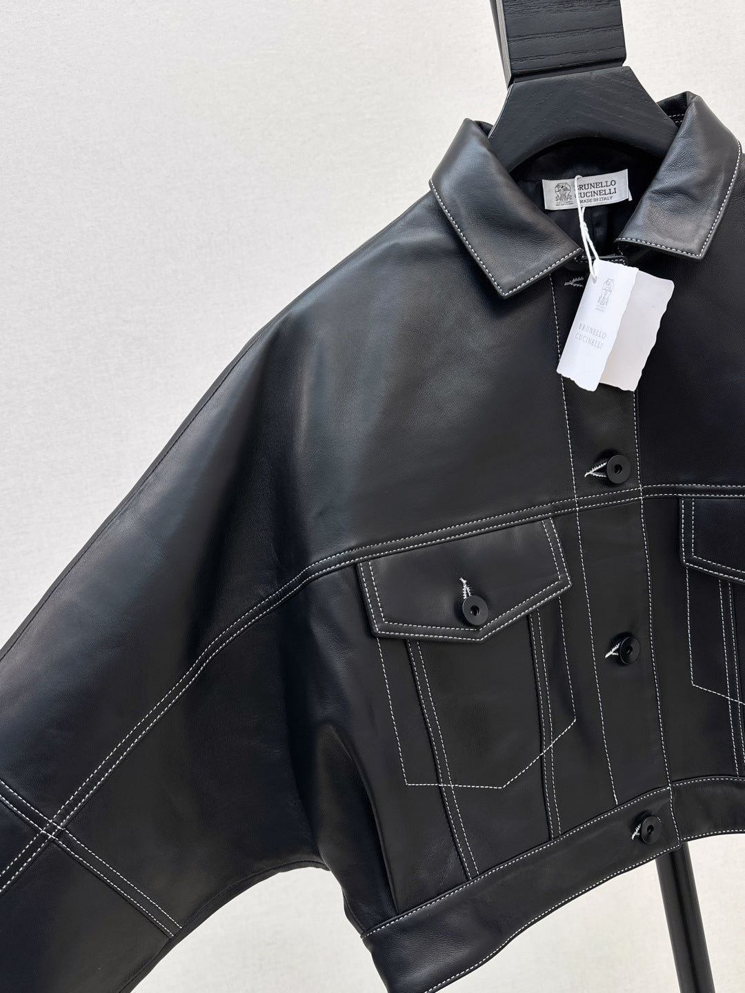 25fw leather jacket