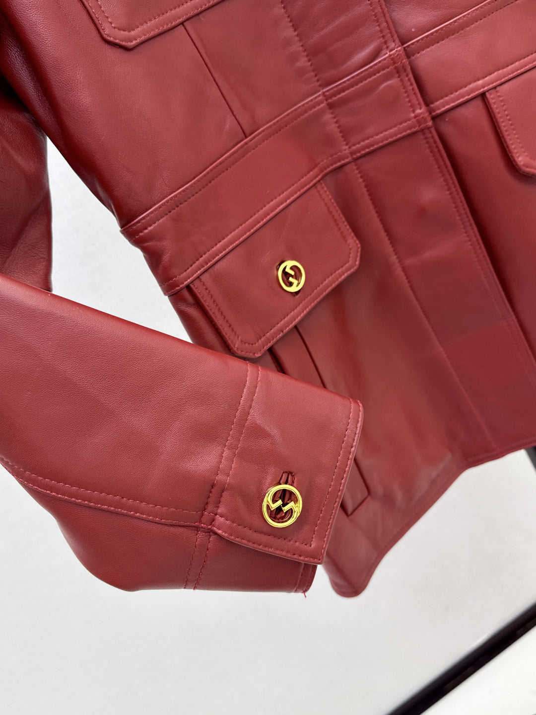 25fw leather jacket