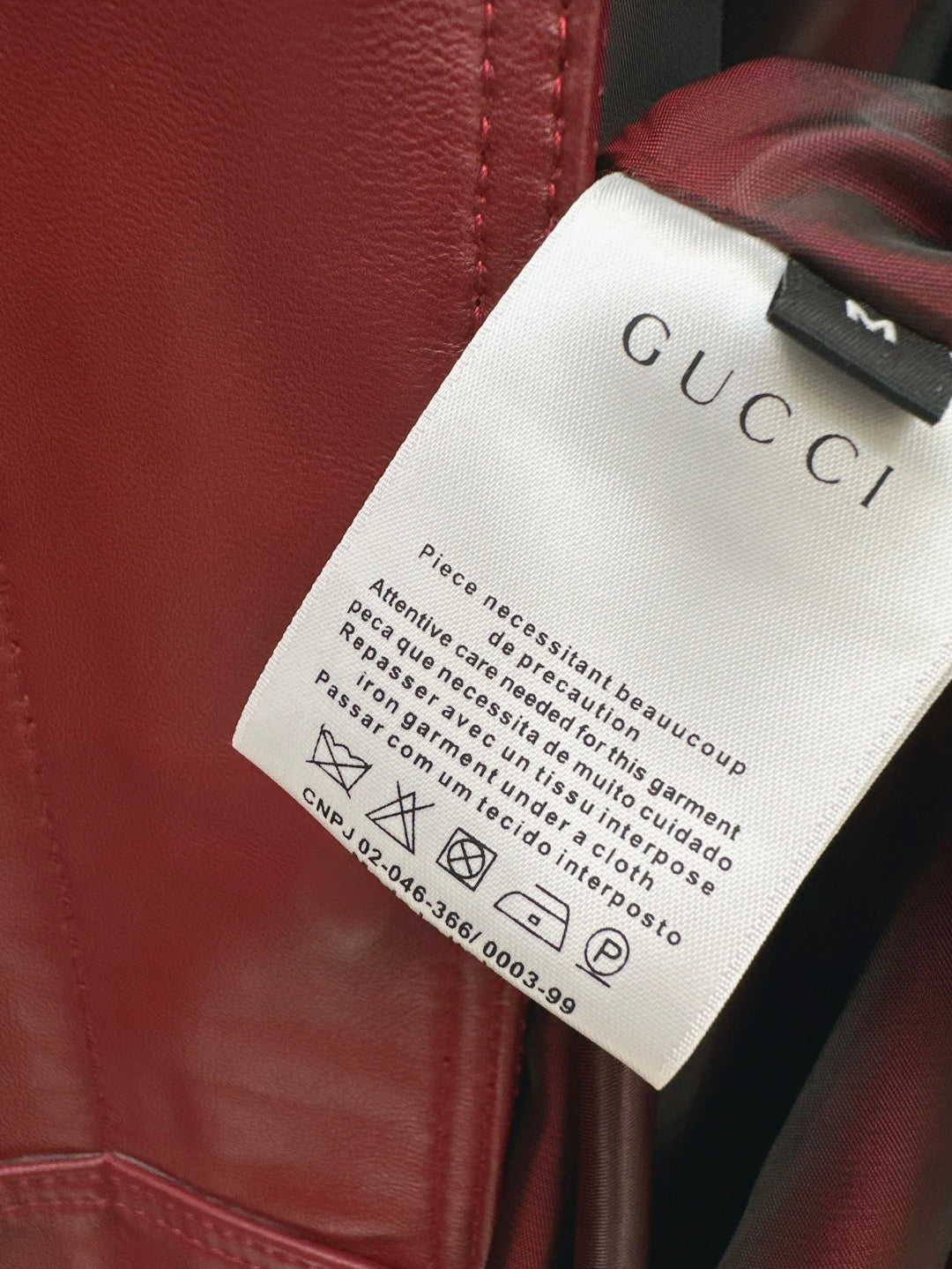 25fw leather jacket
