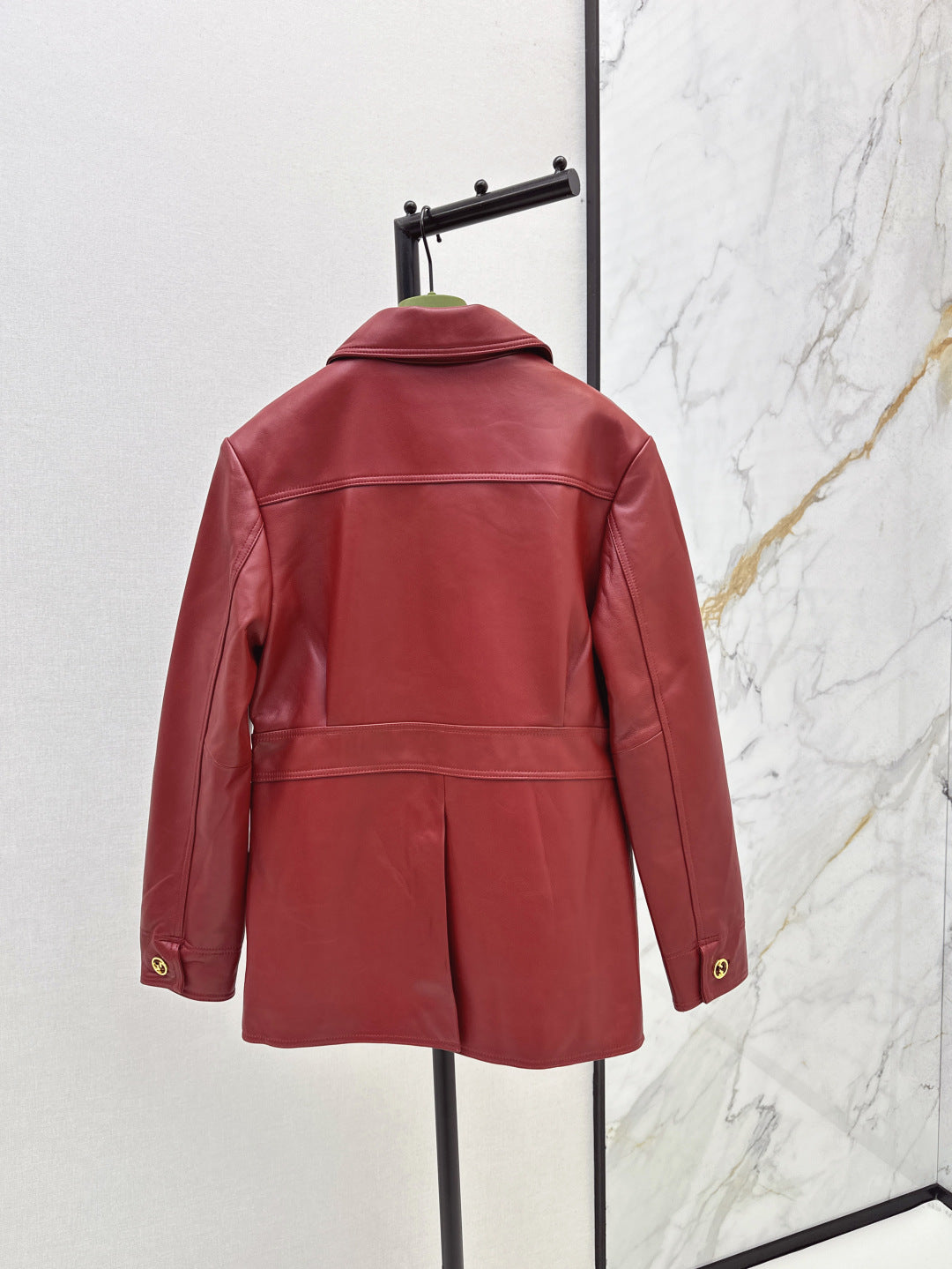 25fw leather jacket