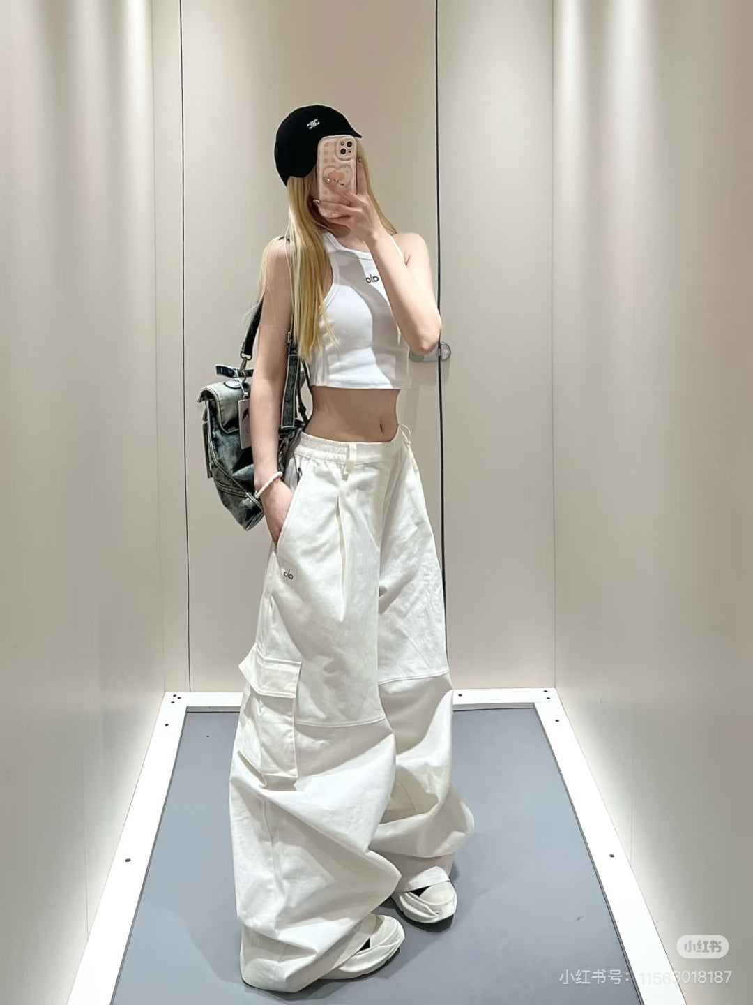 25ss embroidered pants