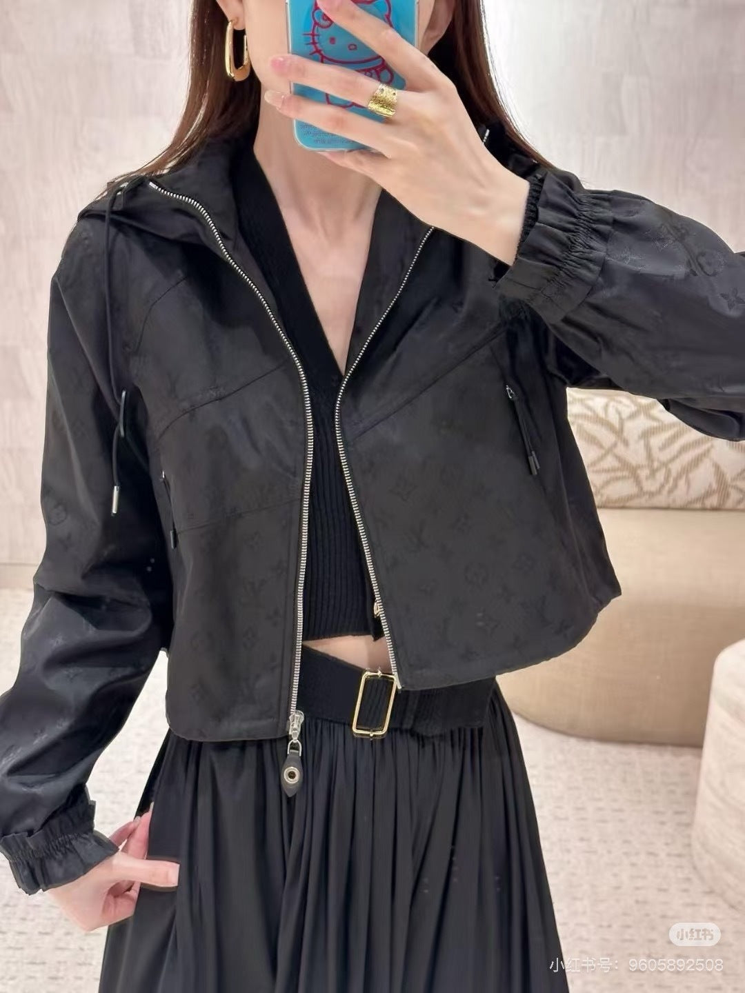 25fw monogram jacket