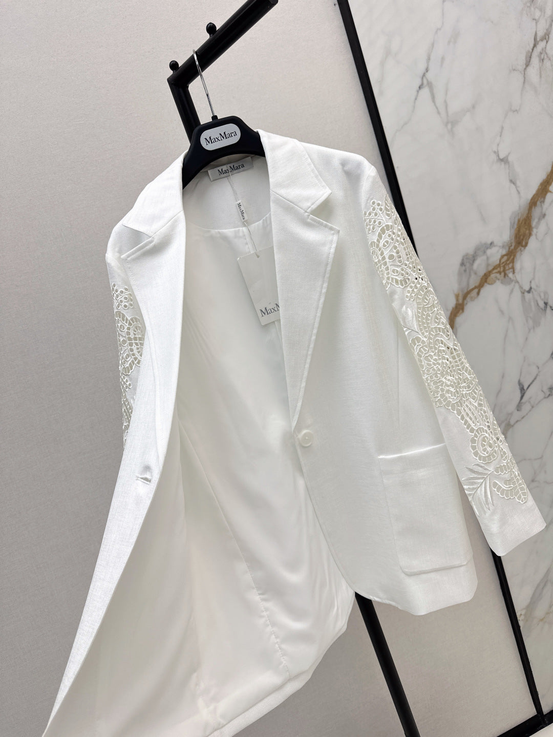 25fw lace blazer