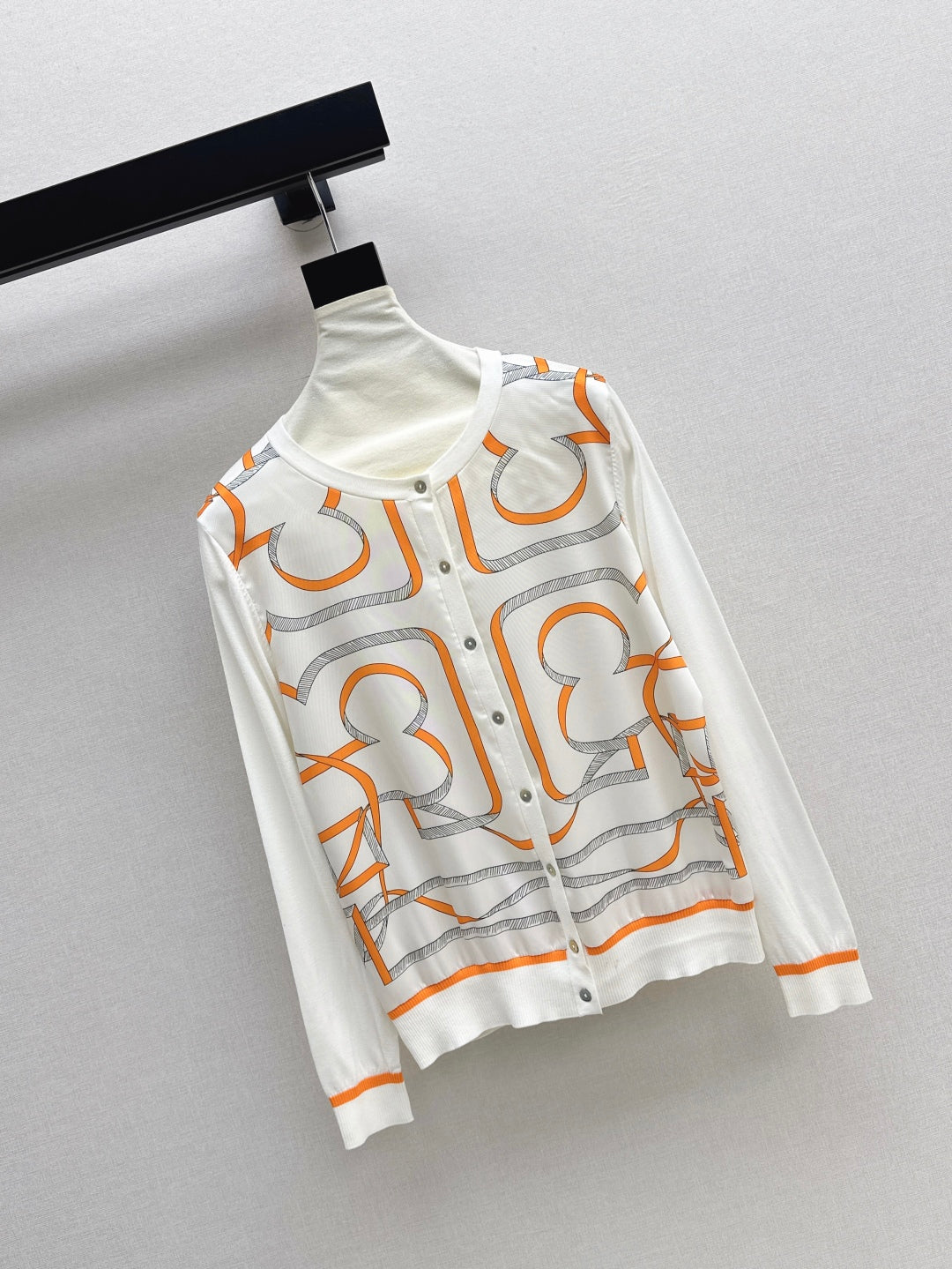 25ss printed cardigan