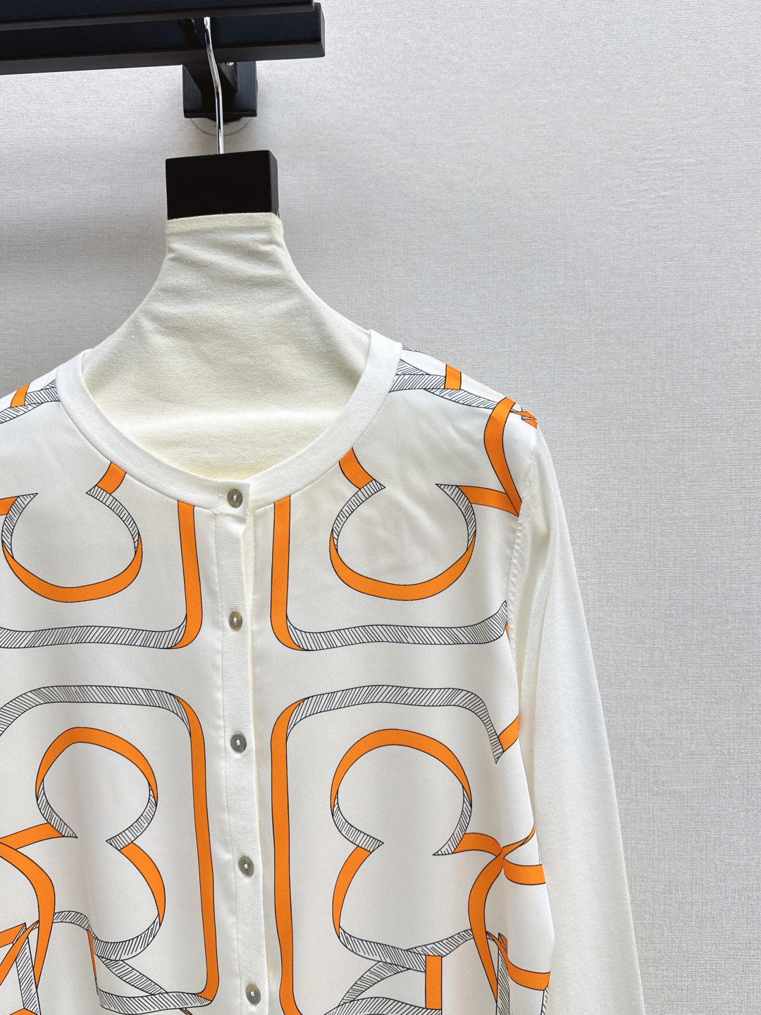 25ss printed cardigan