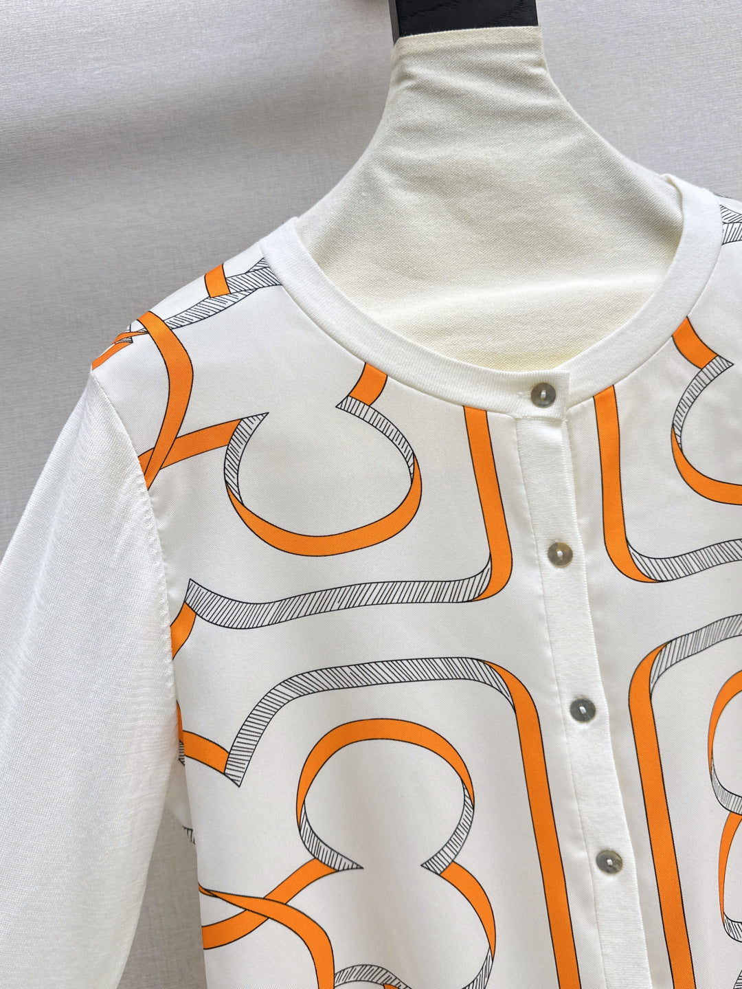 25ss printed cardigan