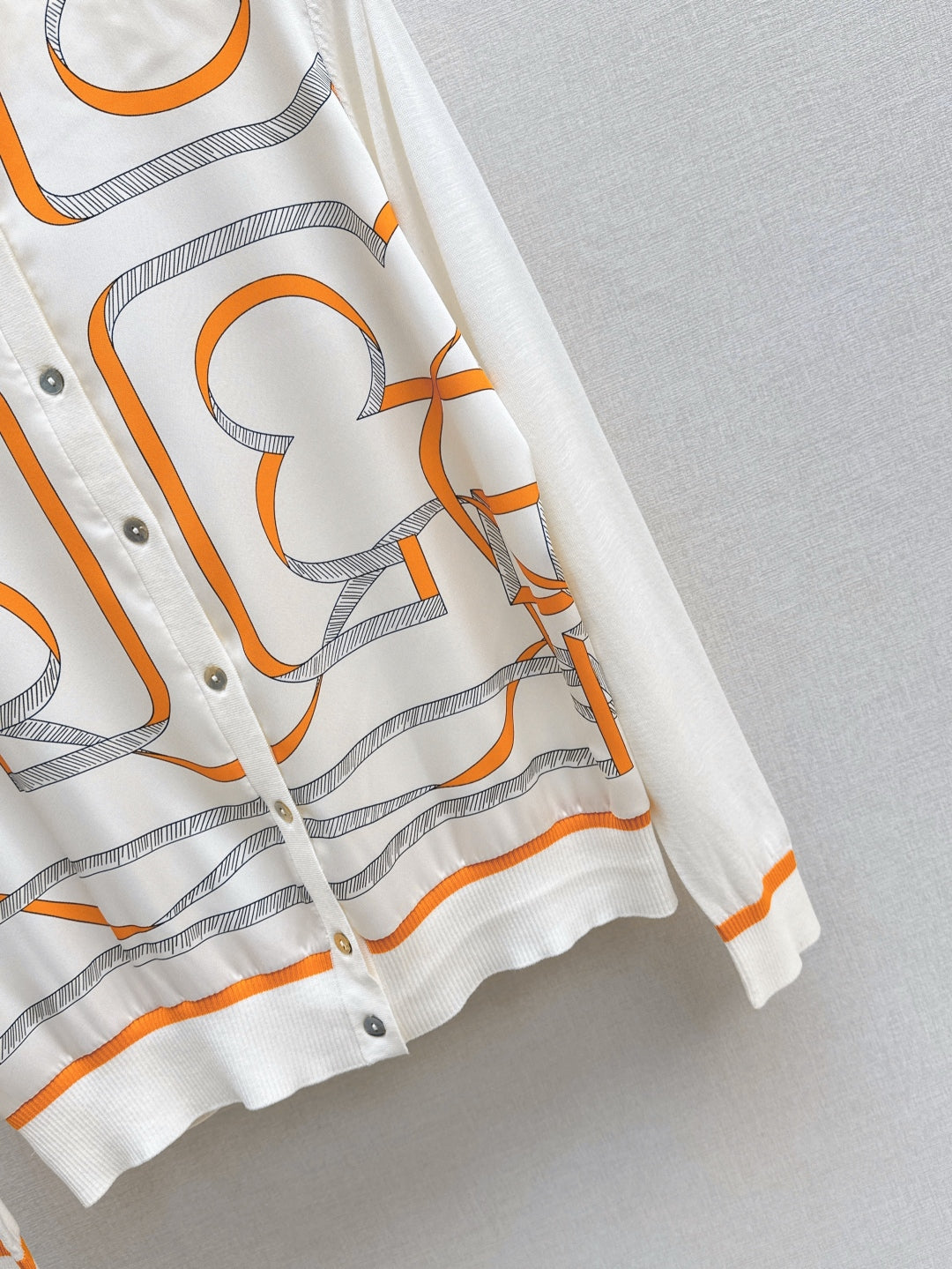 25ss printed cardigan