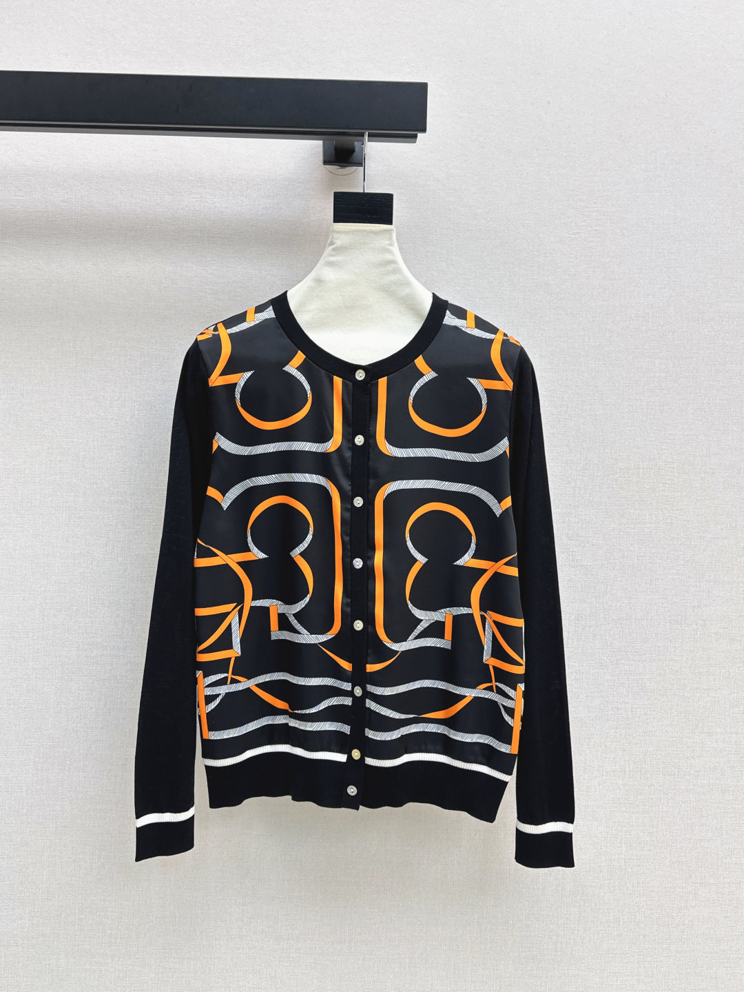 25ss printed cardigan