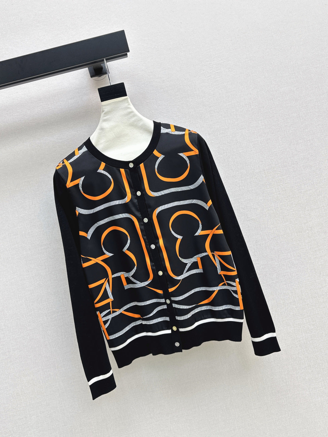 25ss printed cardigan
