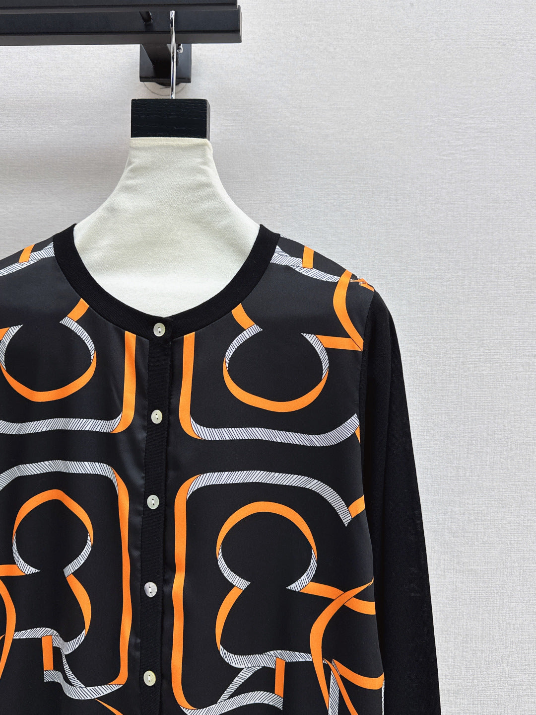 25ss printed cardigan