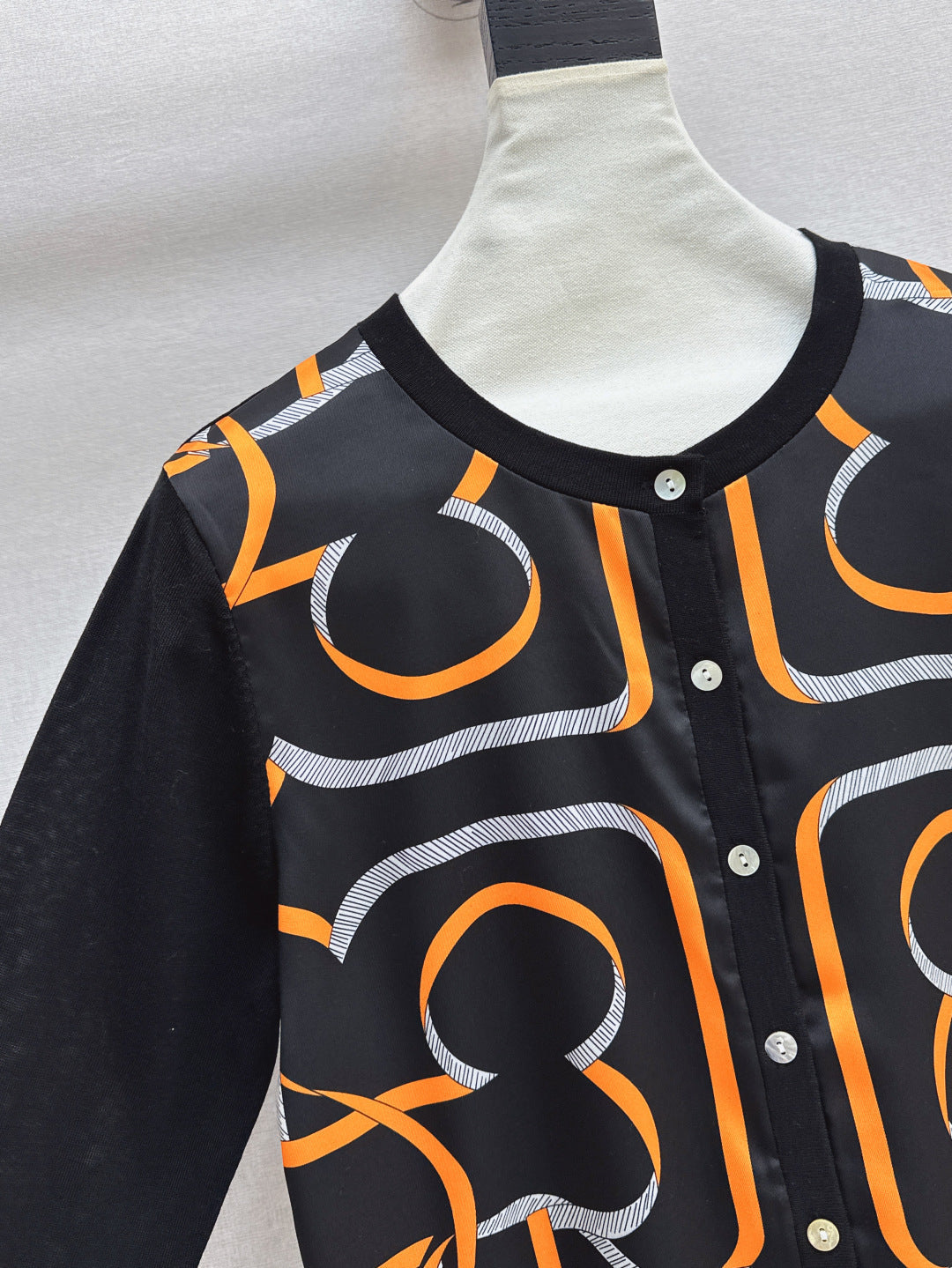 25ss printed cardigan