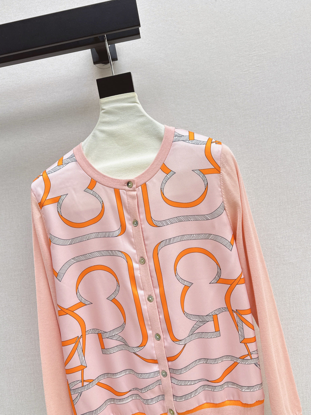 25ss printed cardigan