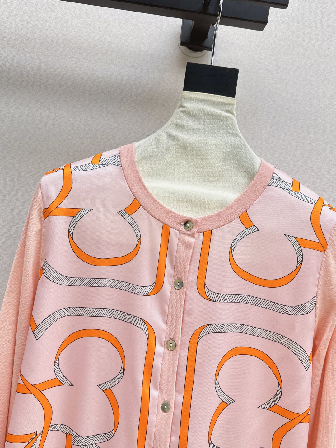 25ss printed cardigan