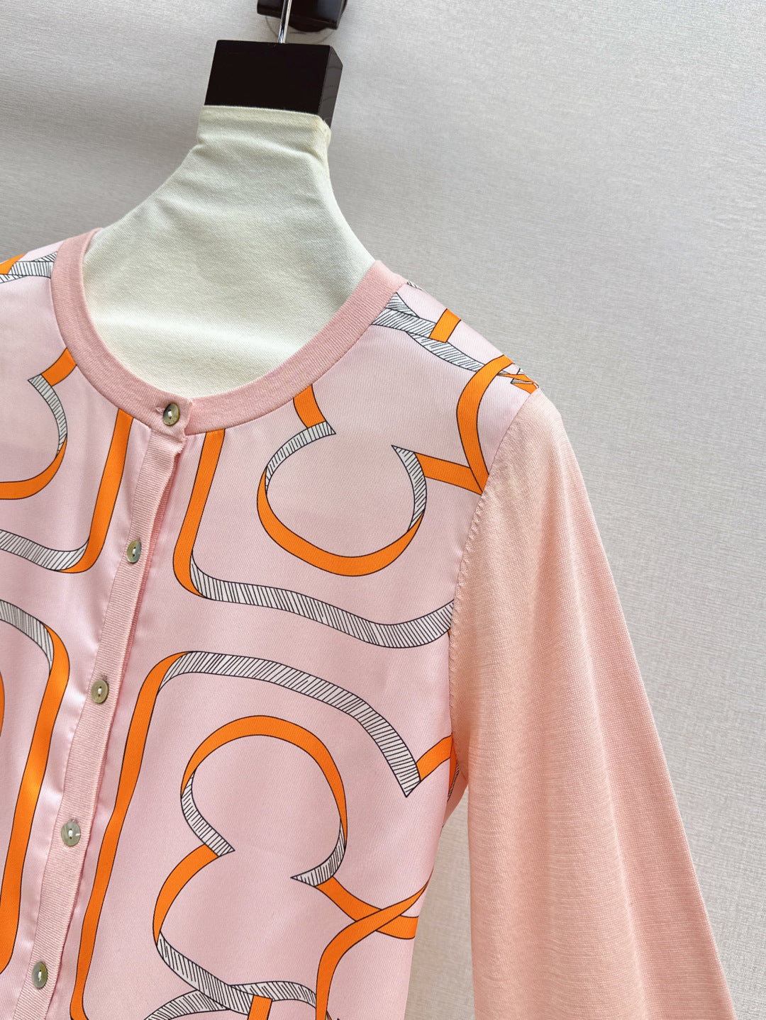 25ss printed cardigan