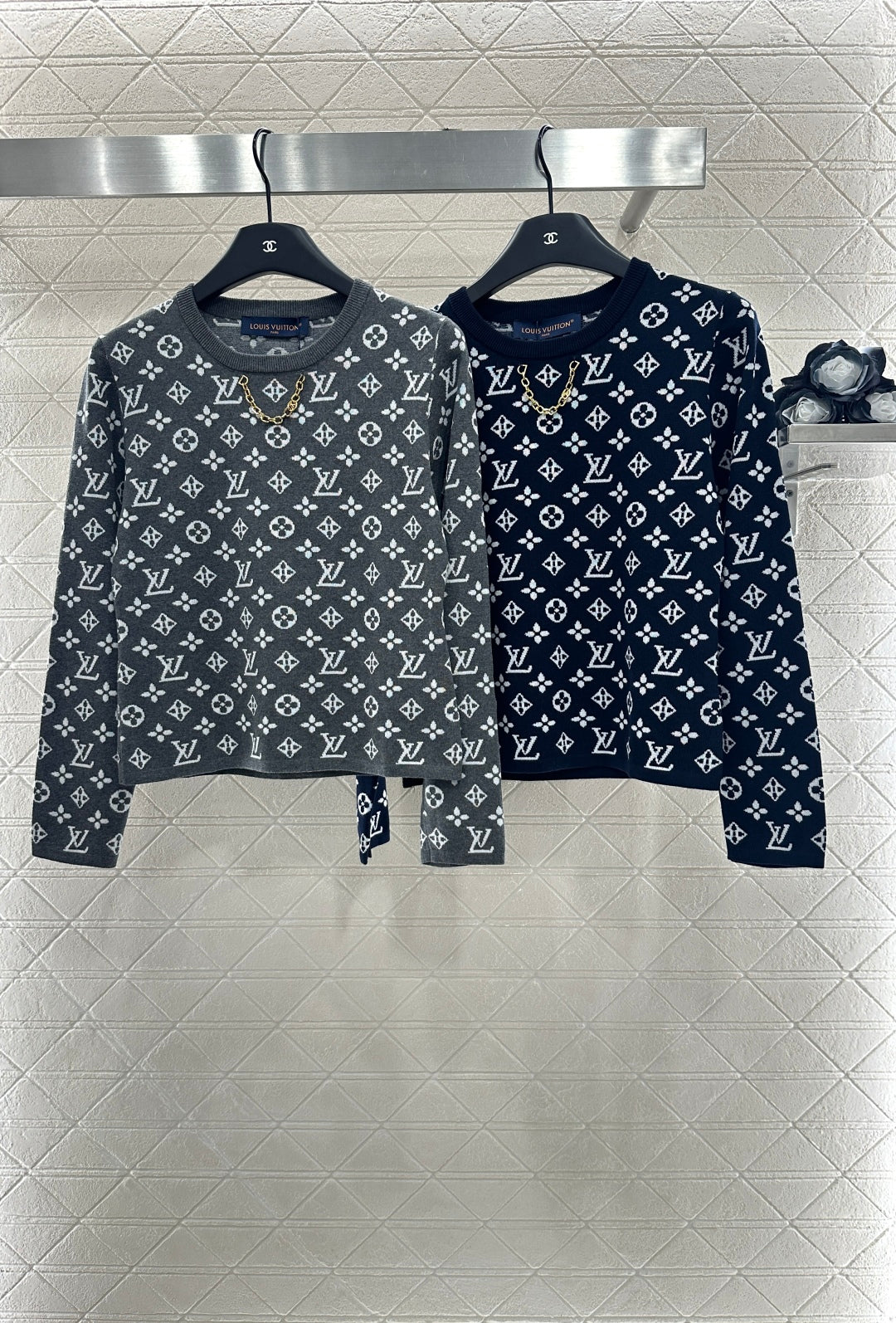 2025 new product Chain knitted long sleeves