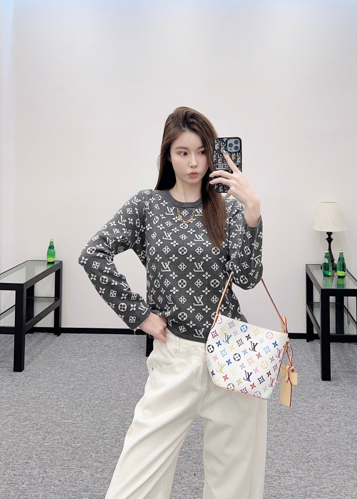 2025 new product Chain knitted long sleeves