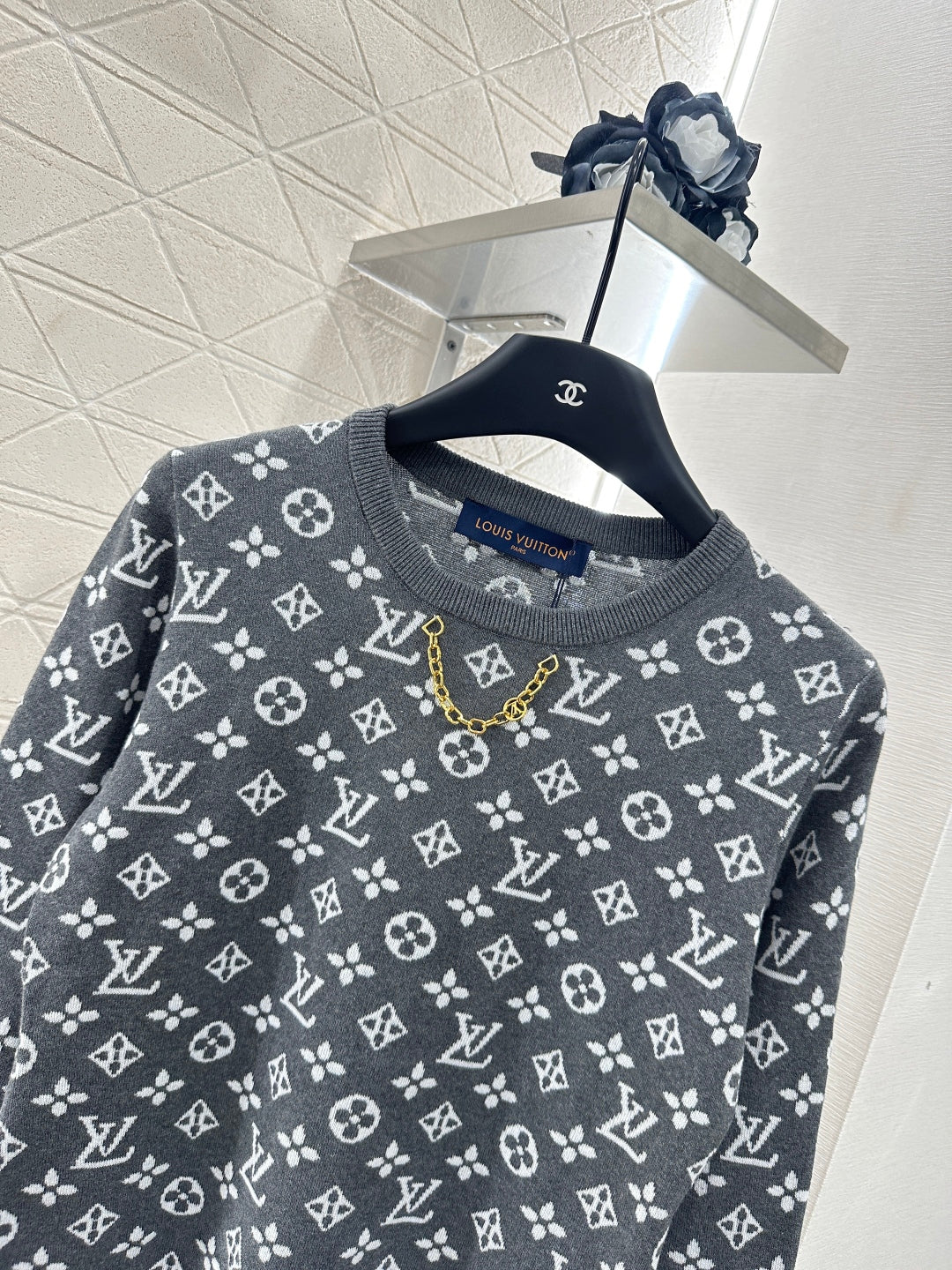 2025 new product Chain knitted long sleeves