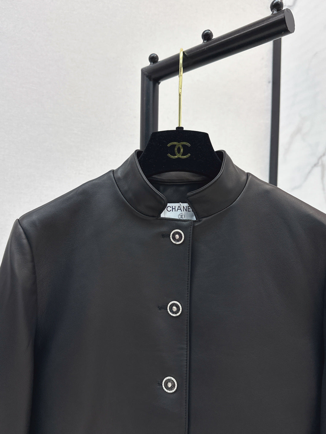 25fw leather jacket