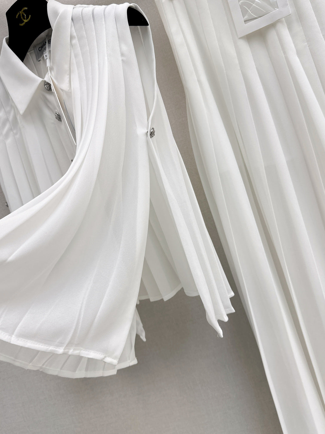 25ss pleated suit