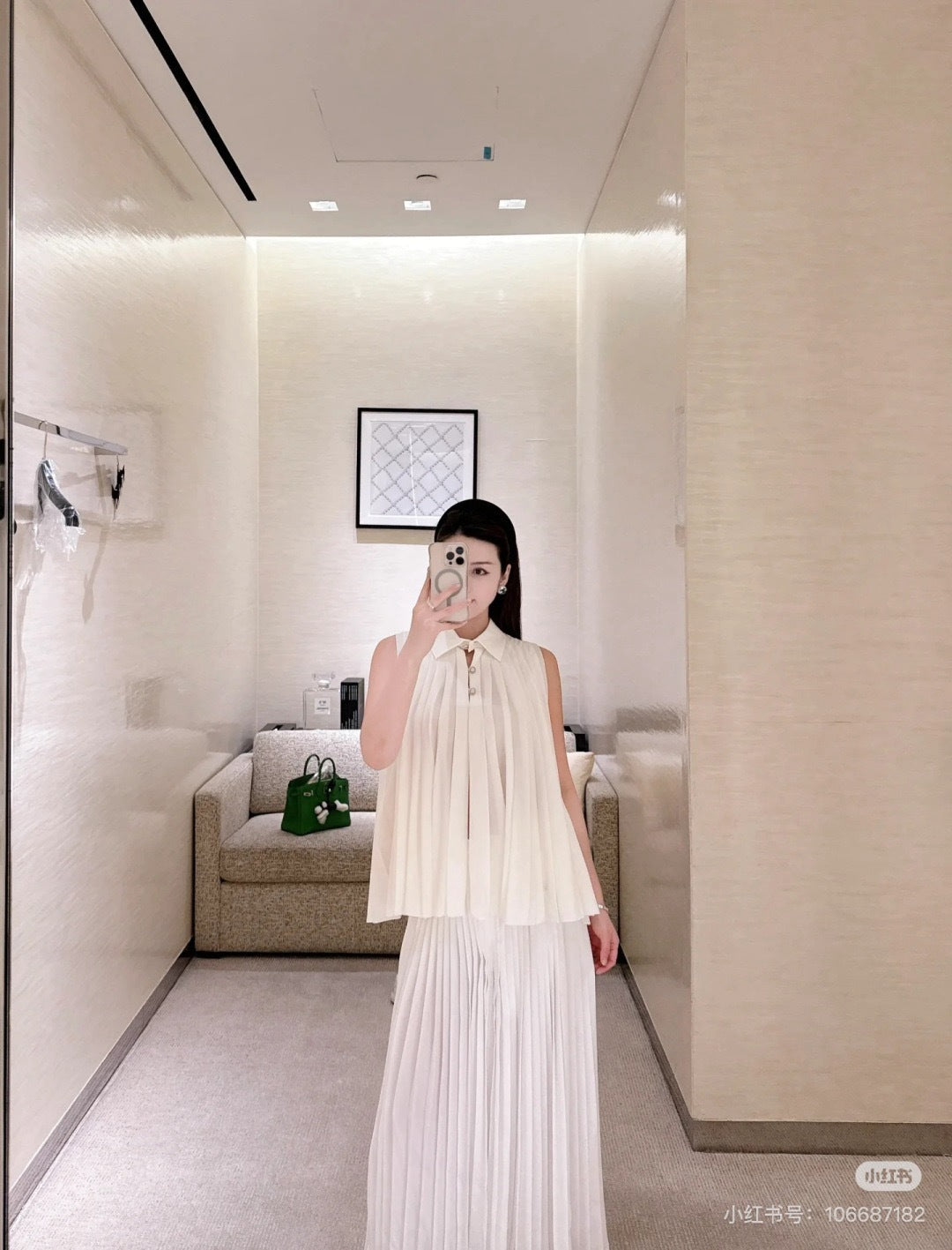 25ss pleated suit