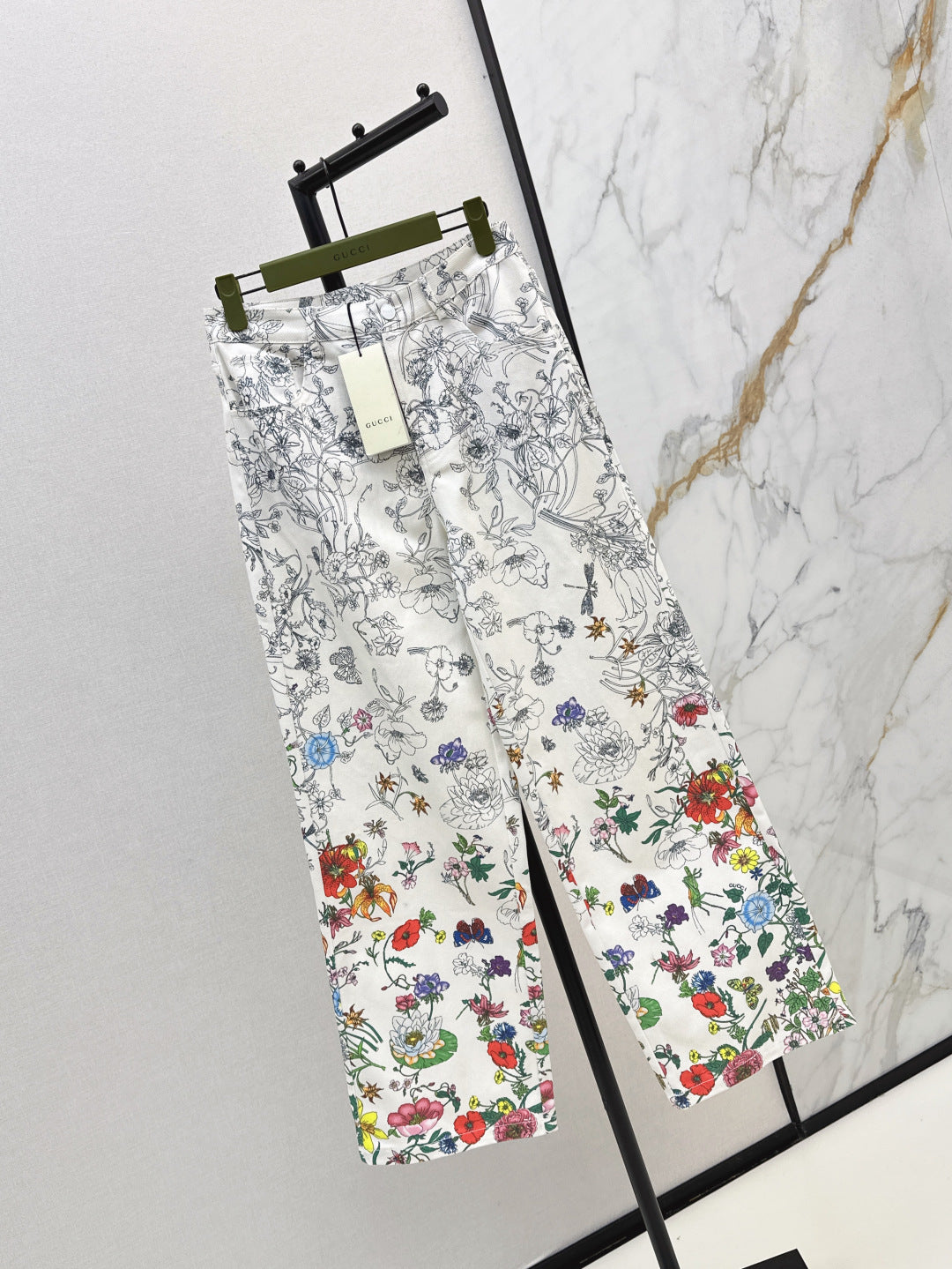 25fw printed jeans