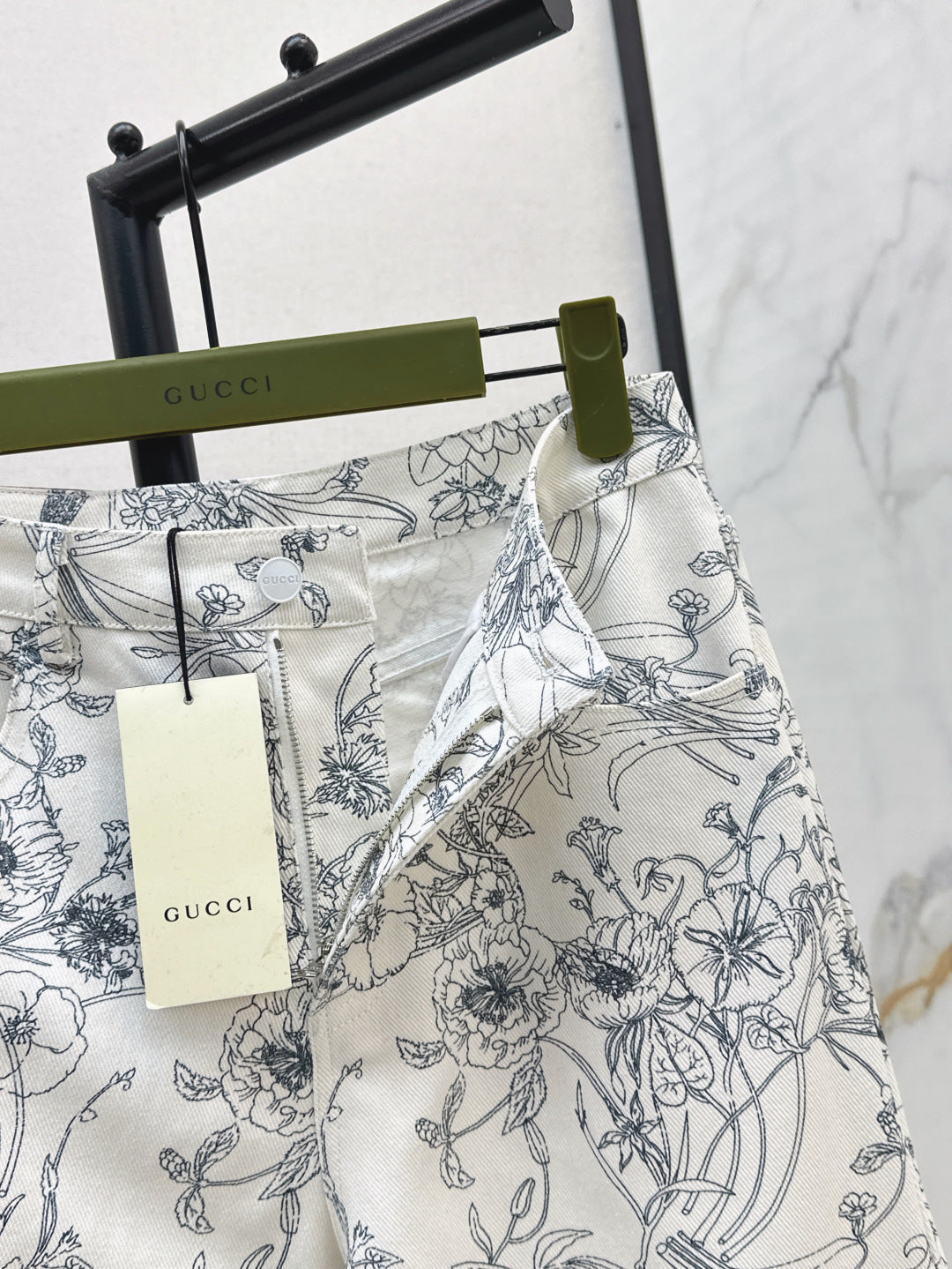 25fw printed jeans