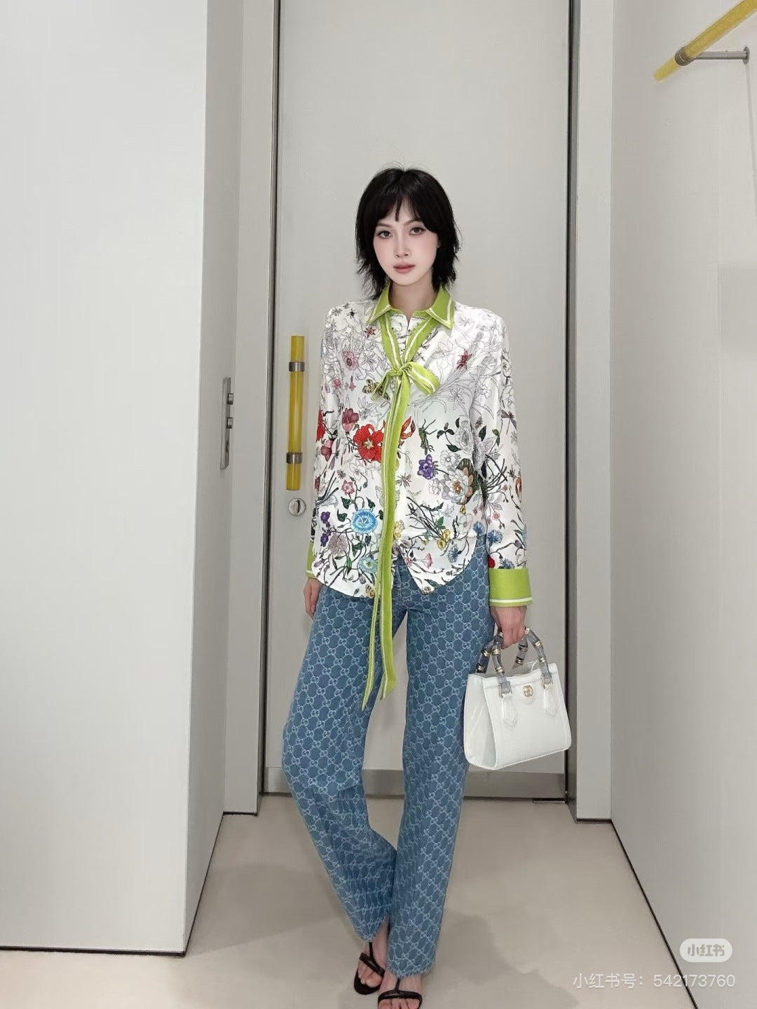 25fw printed shirt