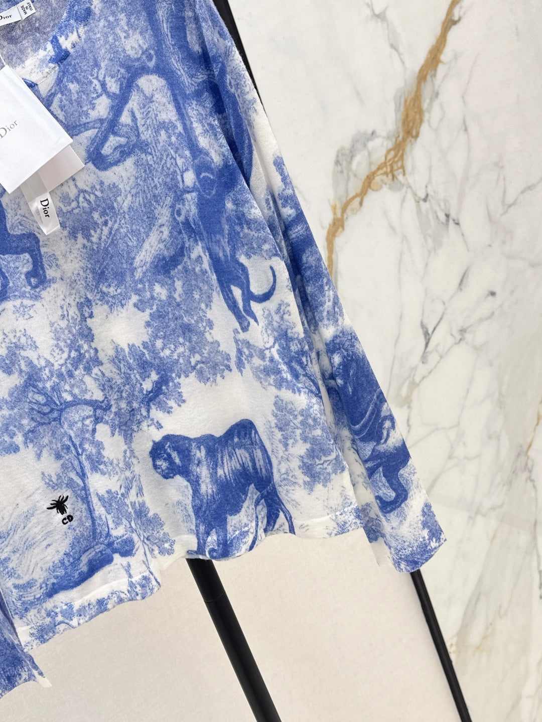 25fw printed knit shirt