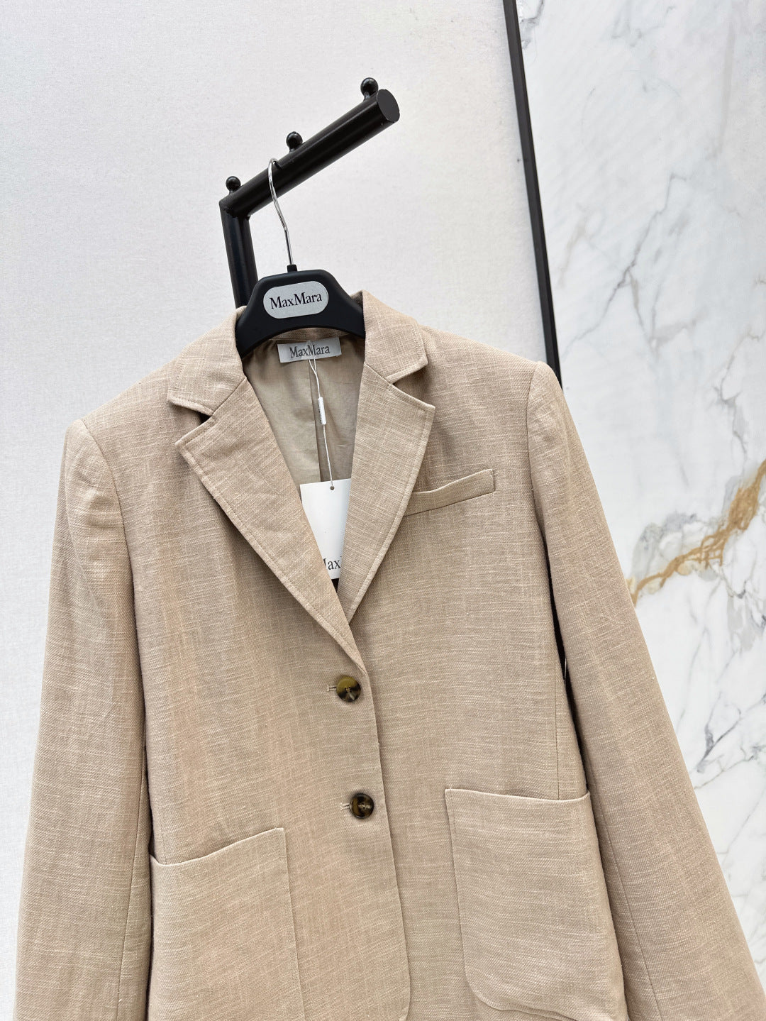 25fw linen blazer