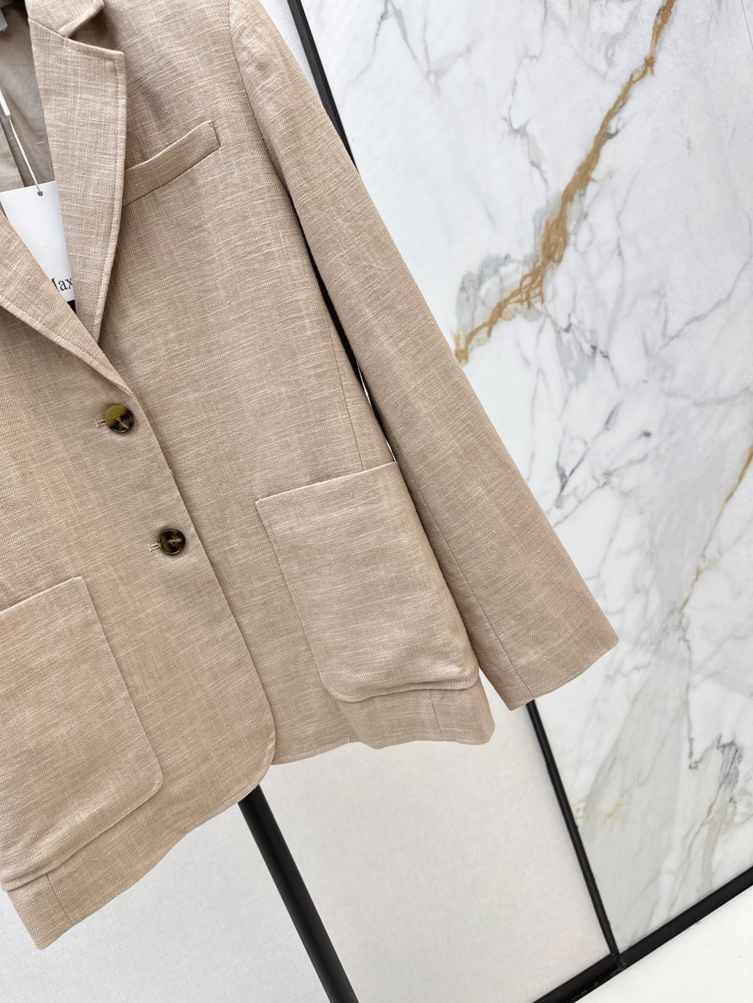 25fw linen blazer