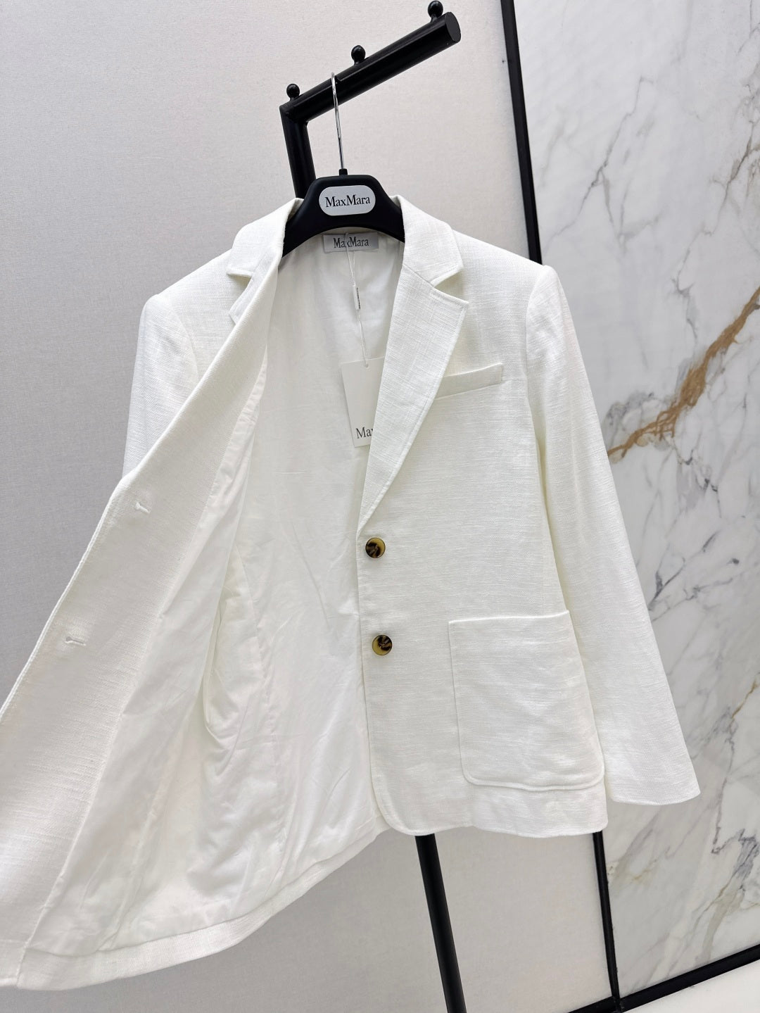 25fw linen blazer