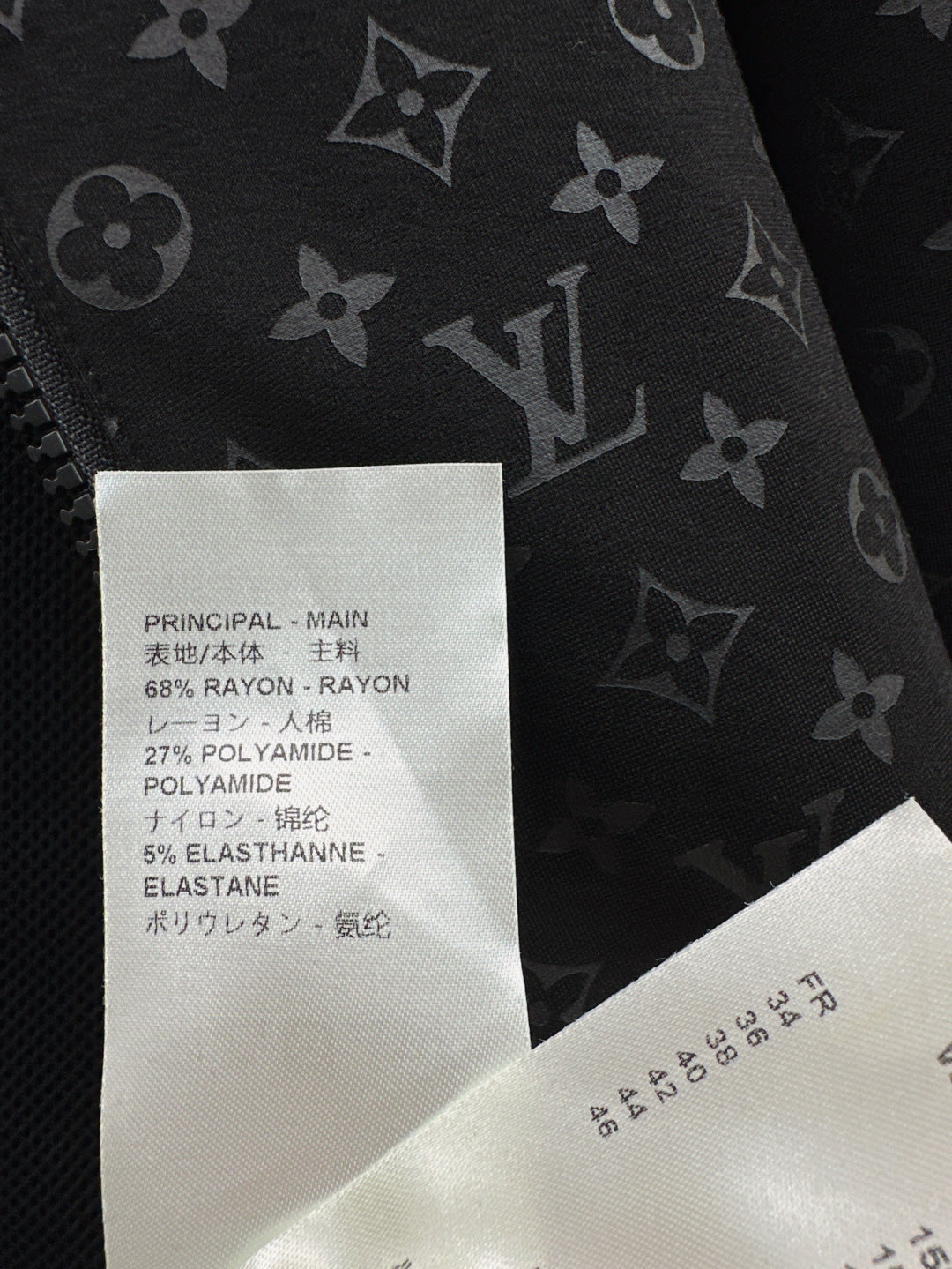 25fw printed suit