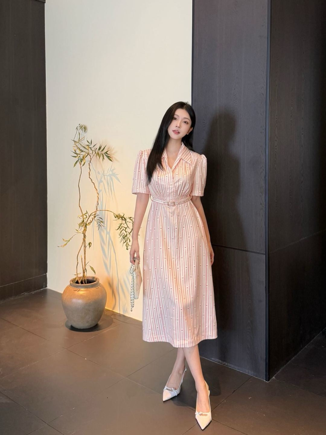 25fw printed dress