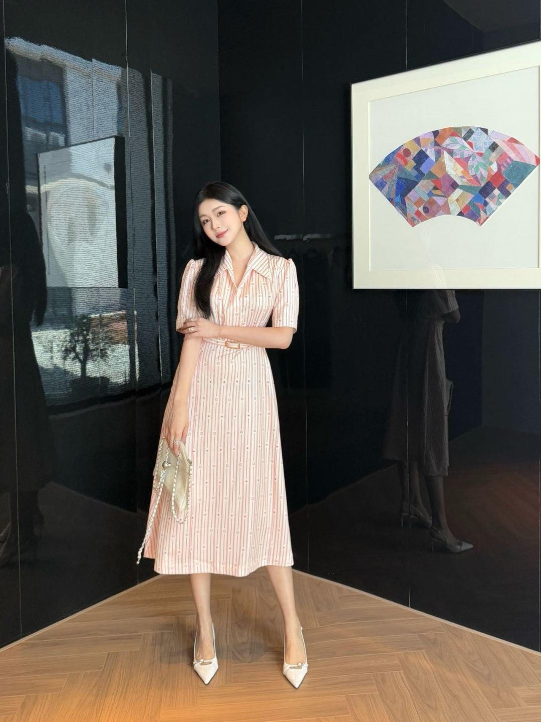 25fw printed dress