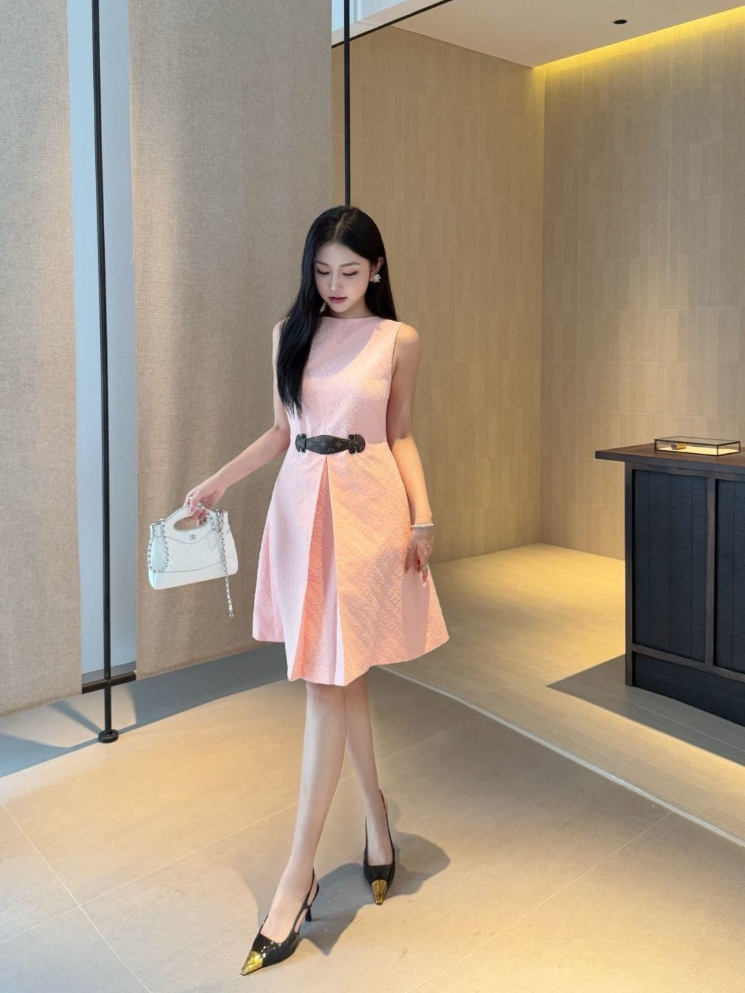 25fw jacquard dress
