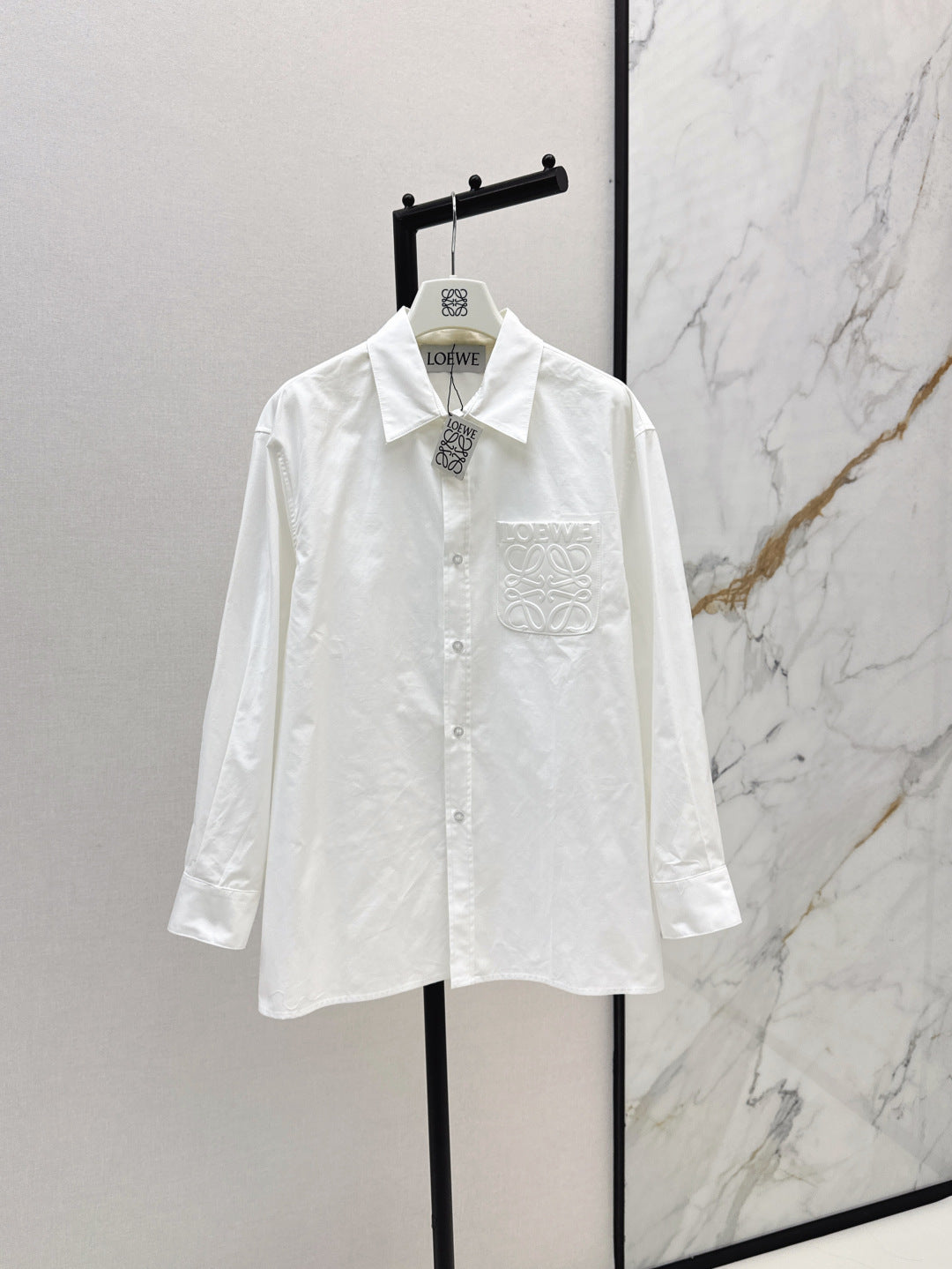 25fw embroidered shirt