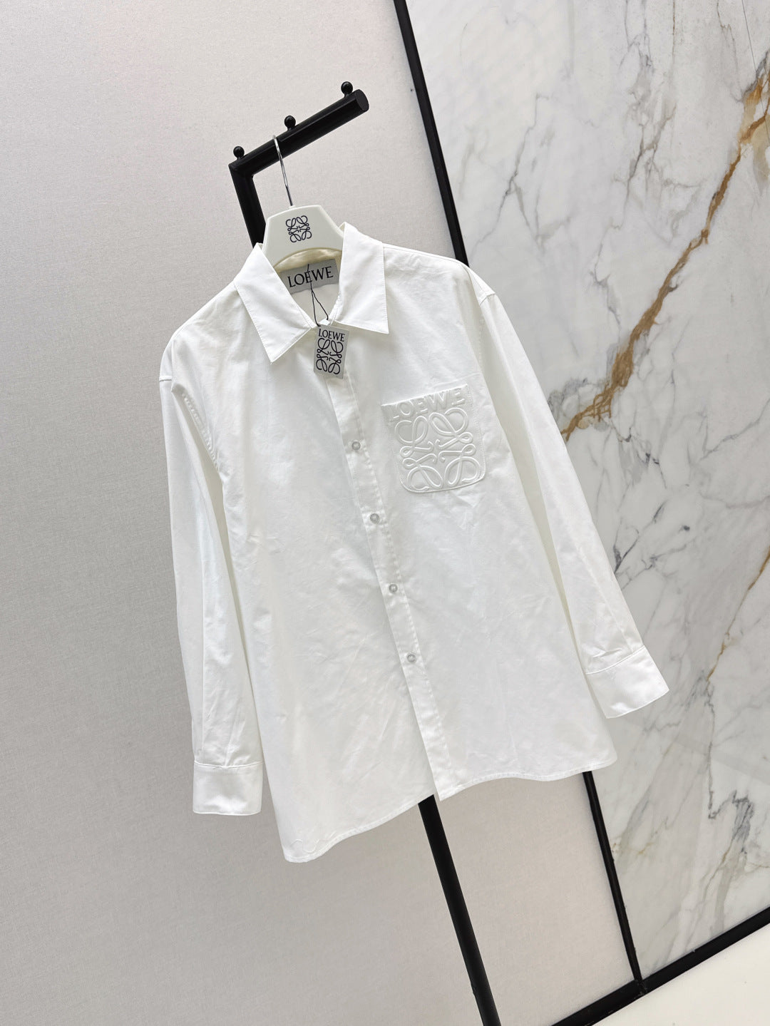 25fw embroidered shirt
