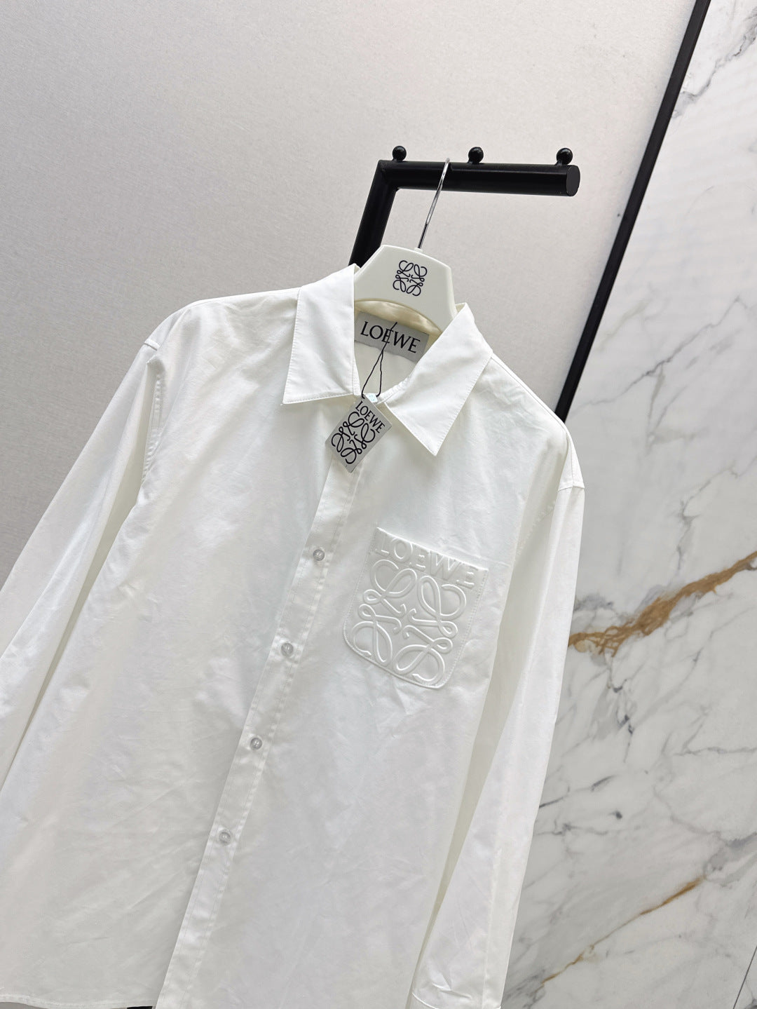 25fw embroidered shirt